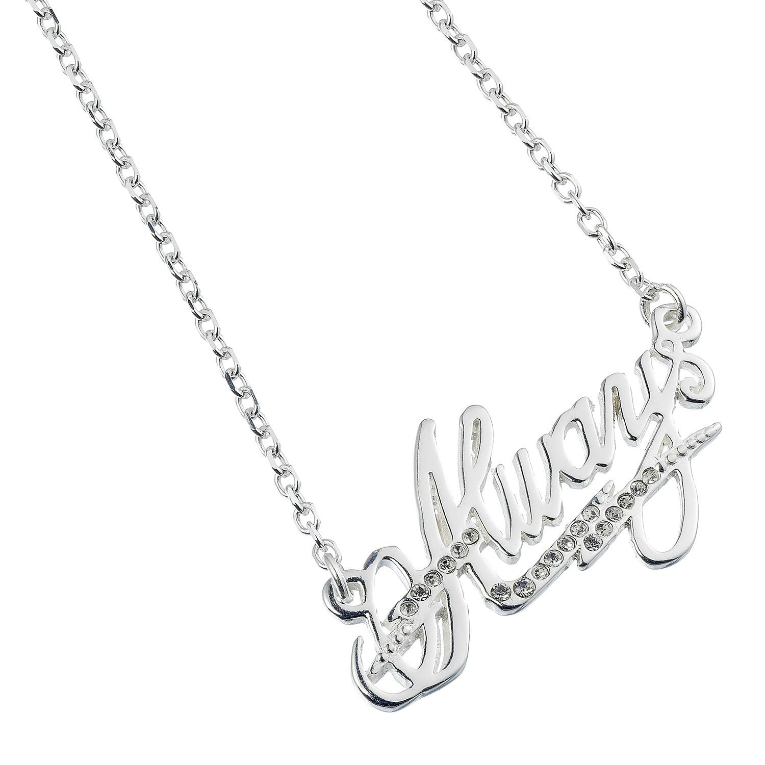 The Carat Shop Silver Harry Potter Sterling Always Necklace With Crystals