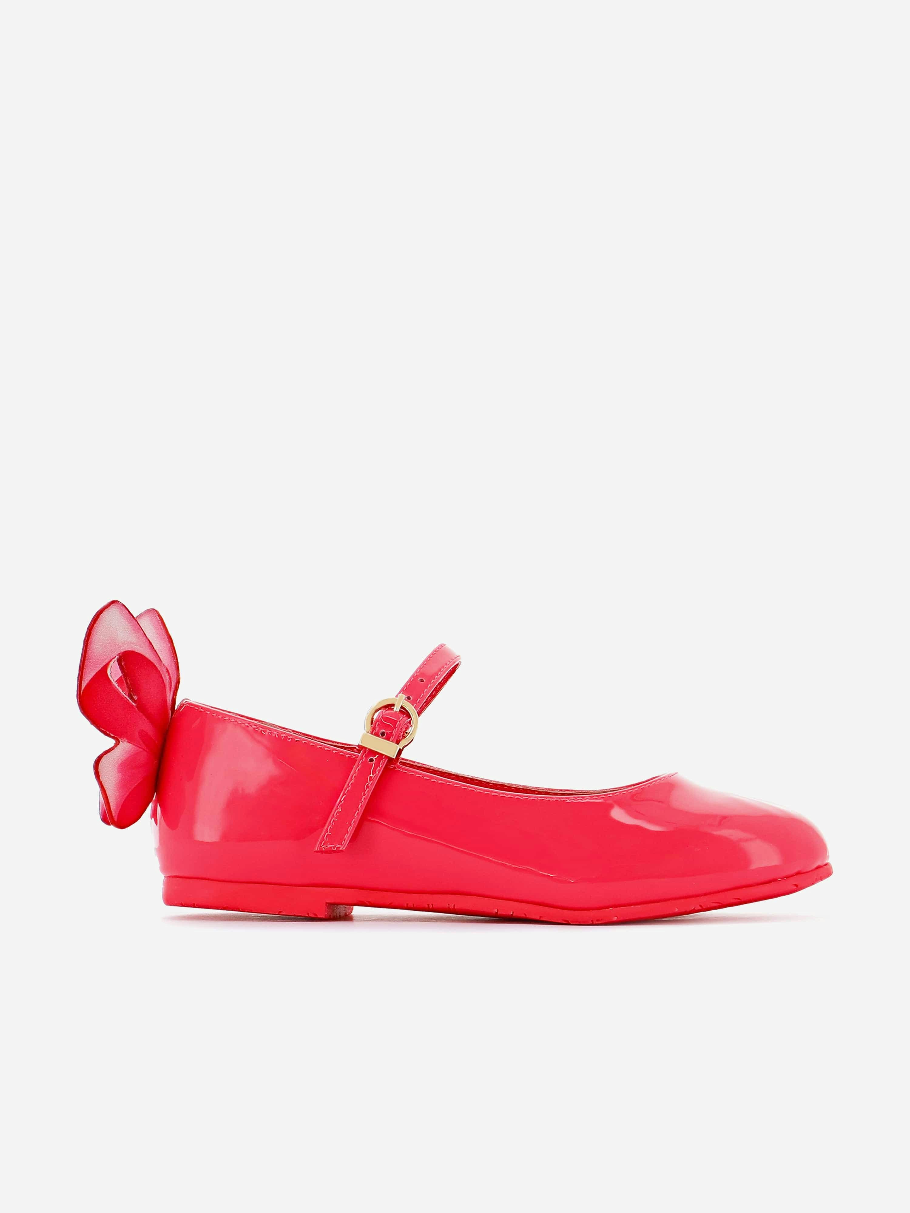 Sophia Webster Girls Pink Mademoiselle Flat In - Eu 23 Uk 6