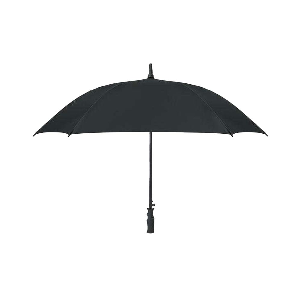 Midocean Black Windproof Folding Umbrella - One Size - 100% Mixed