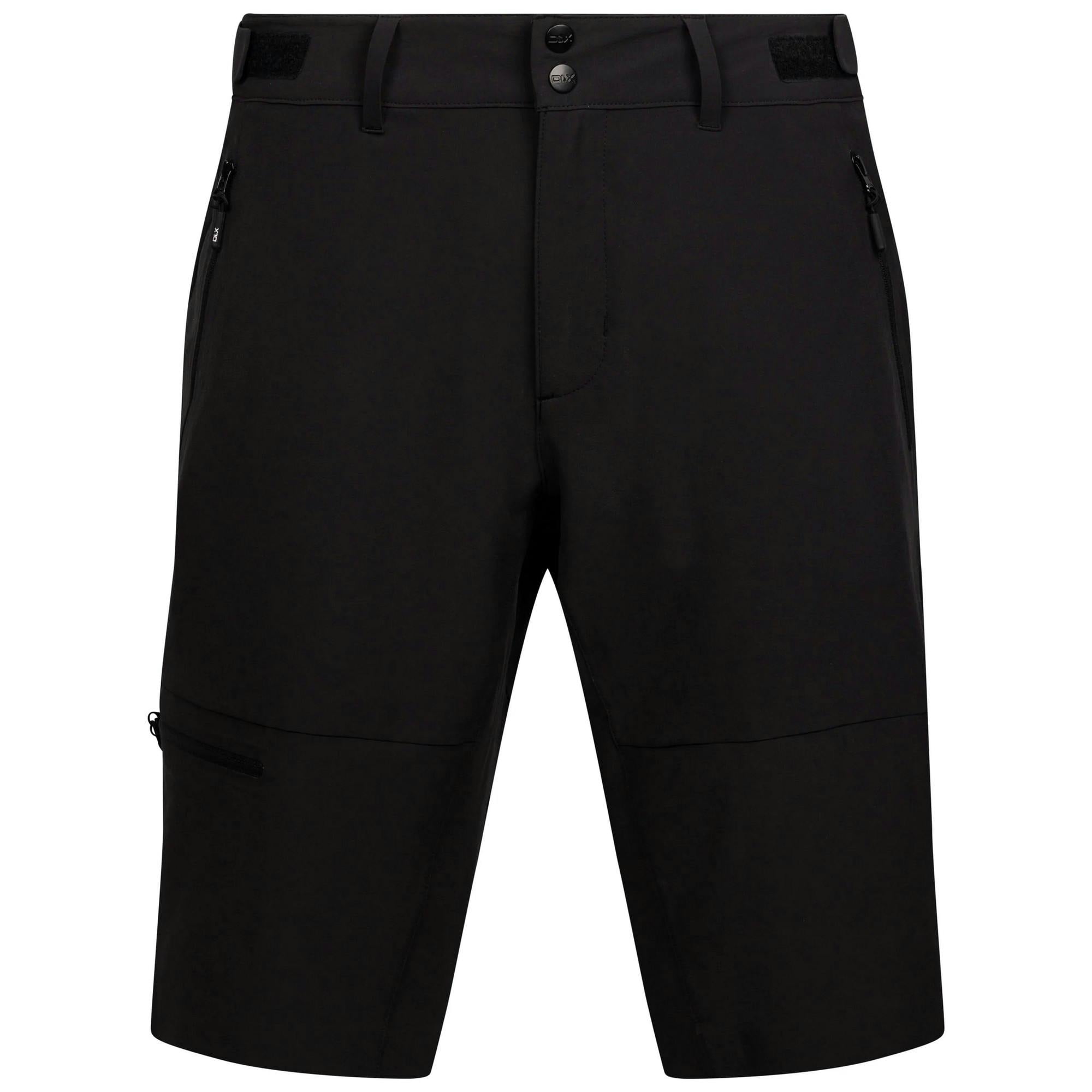 Trespass Men's Black Ralf Dlx Cargo Shorts - S - 100% Polyester