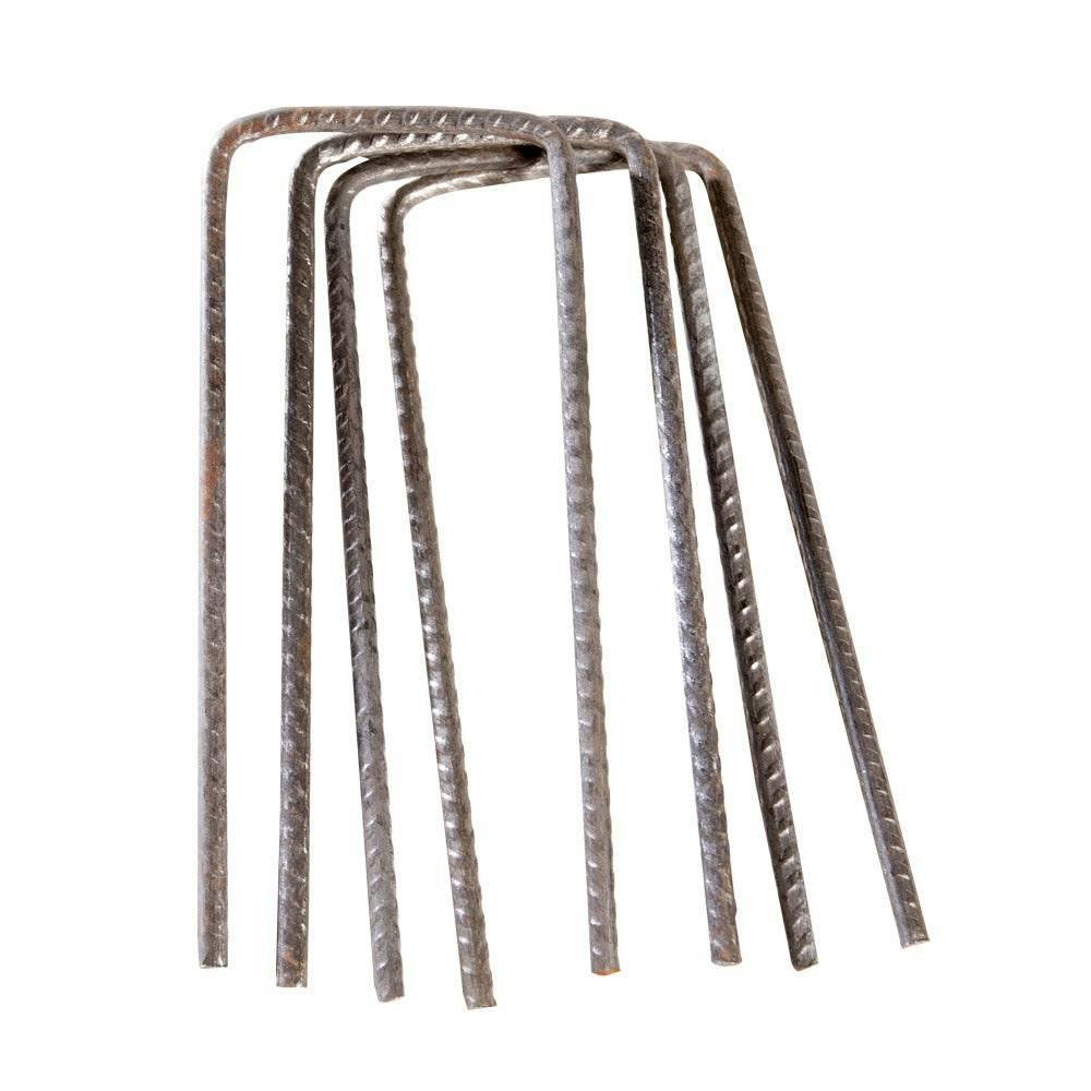 Rackhams Heavy Duty Steel Anchoring U-Pins - 50