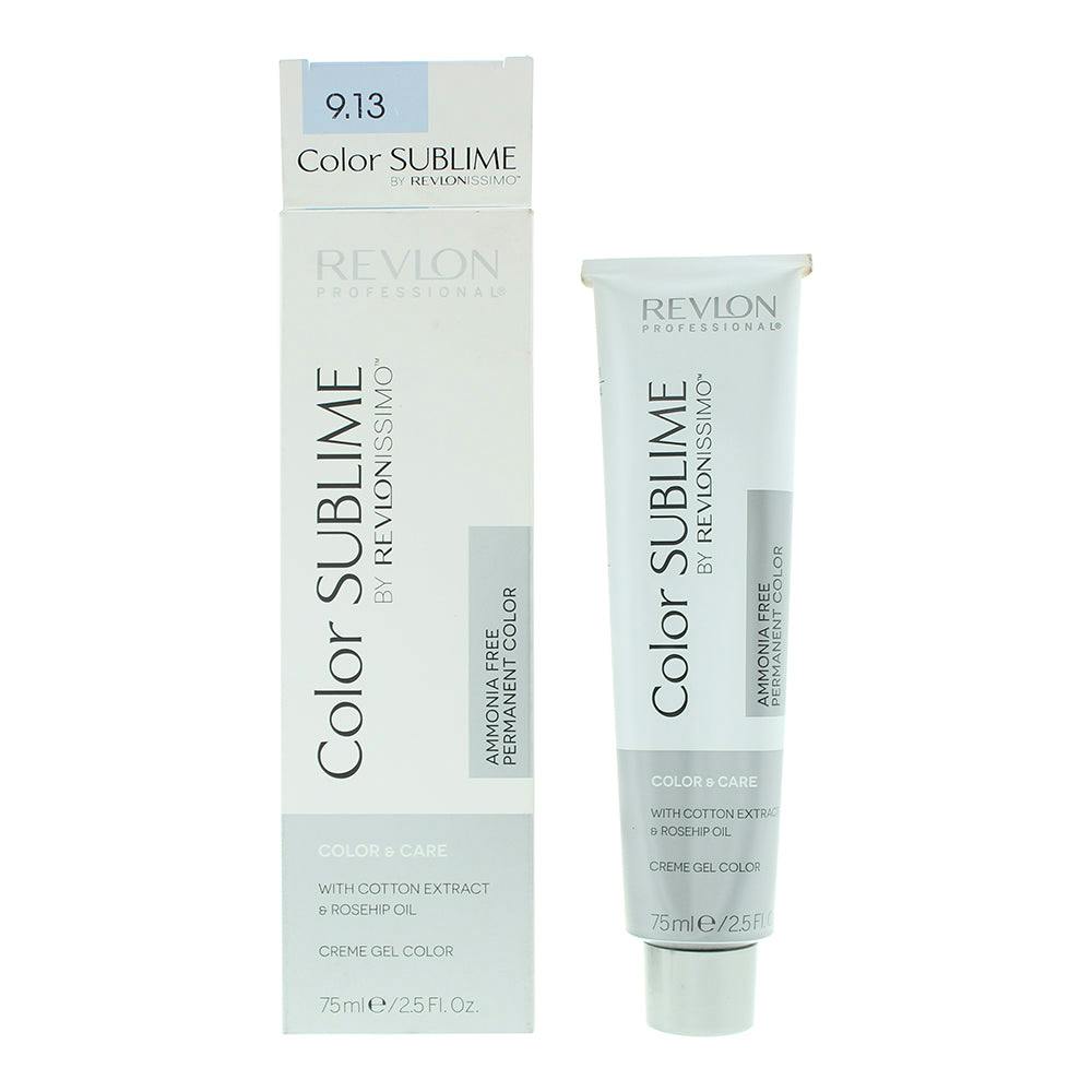 Revlon Light Color Sublime 9.13 Very Ash Blonde Hair Colour 75Ml