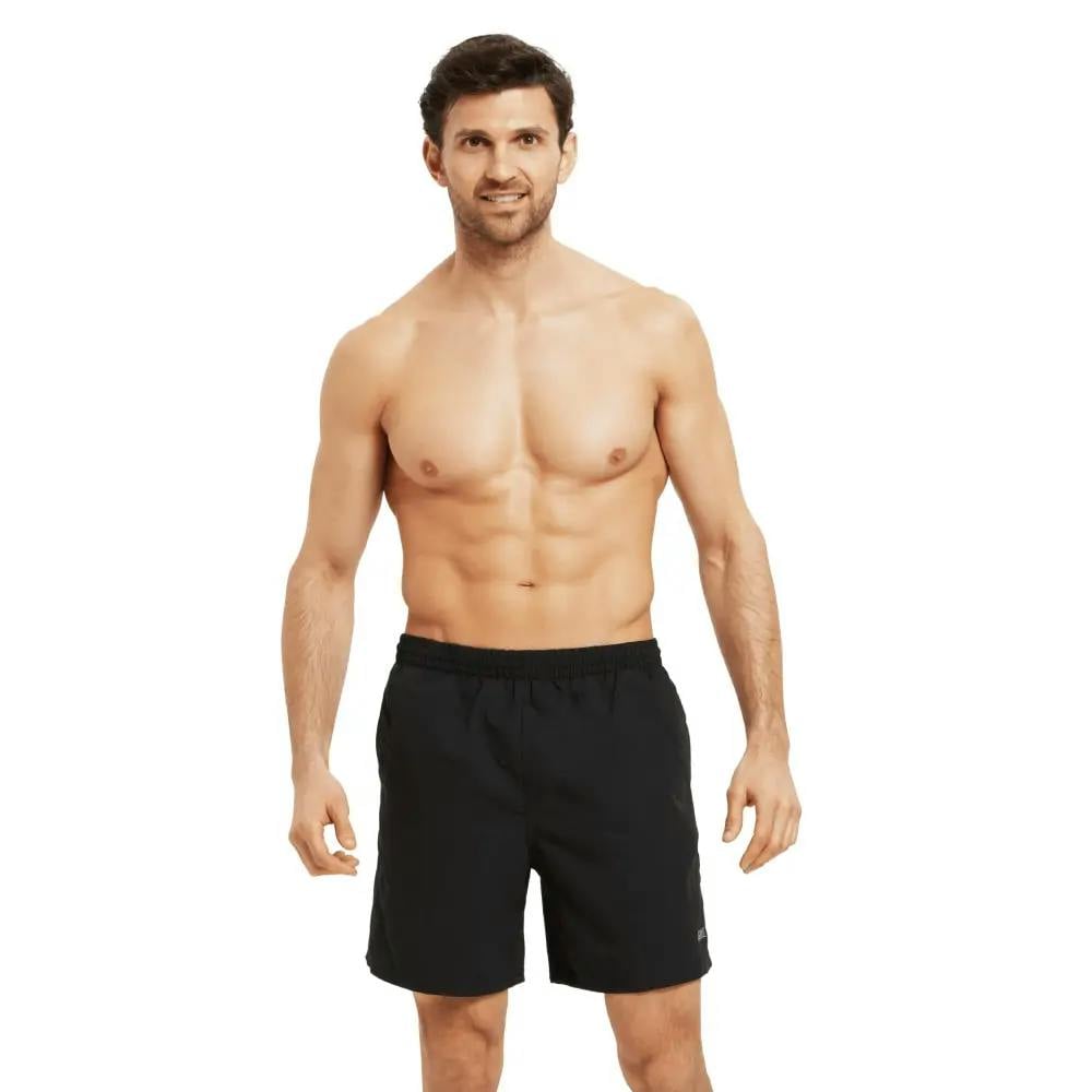 Zoggs Black Penrith 17" Shorts - Extra Small