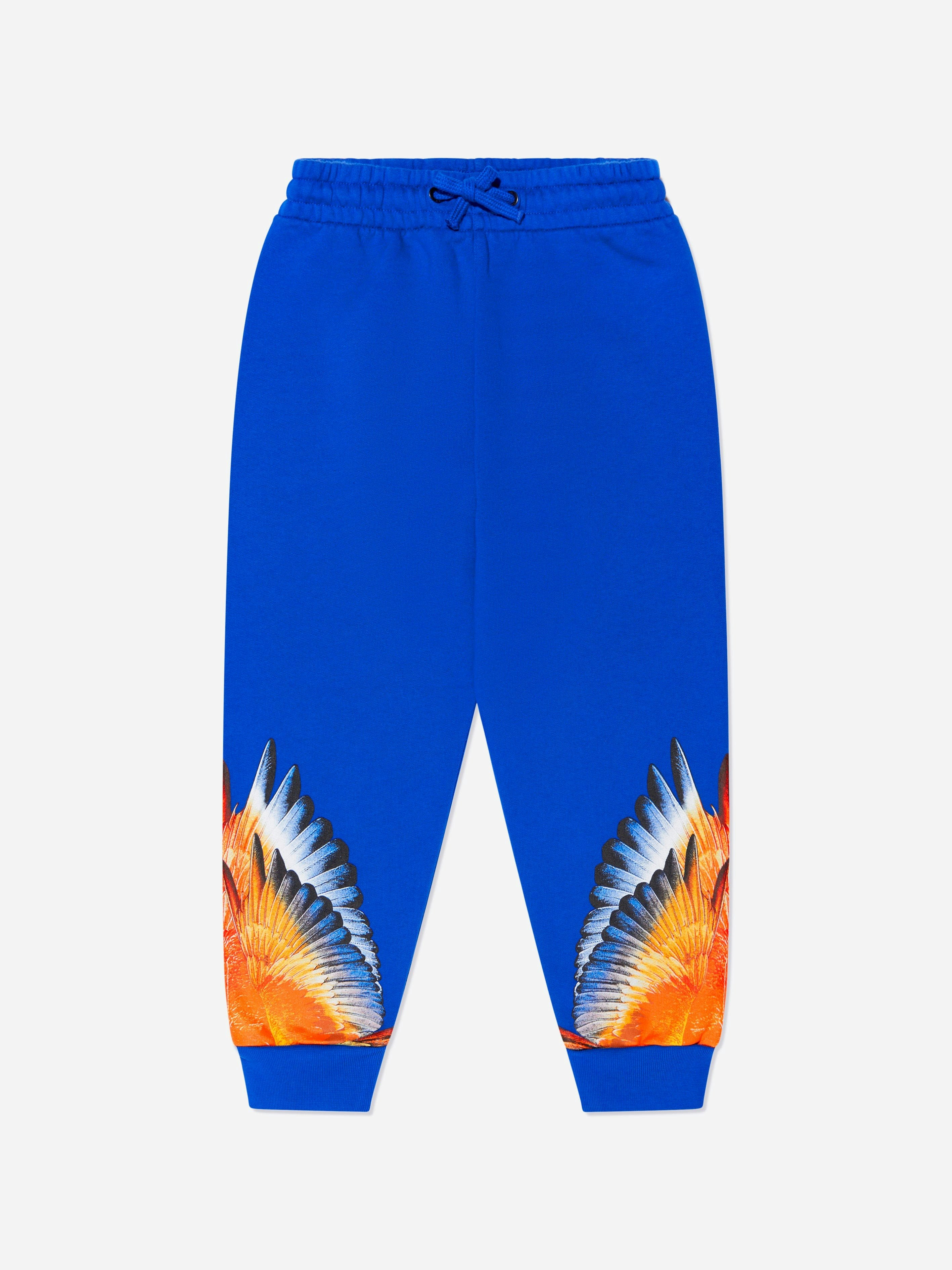 Marcelo Burlon Boys Blue Icon Wings Sweatpants - 12 Yrs