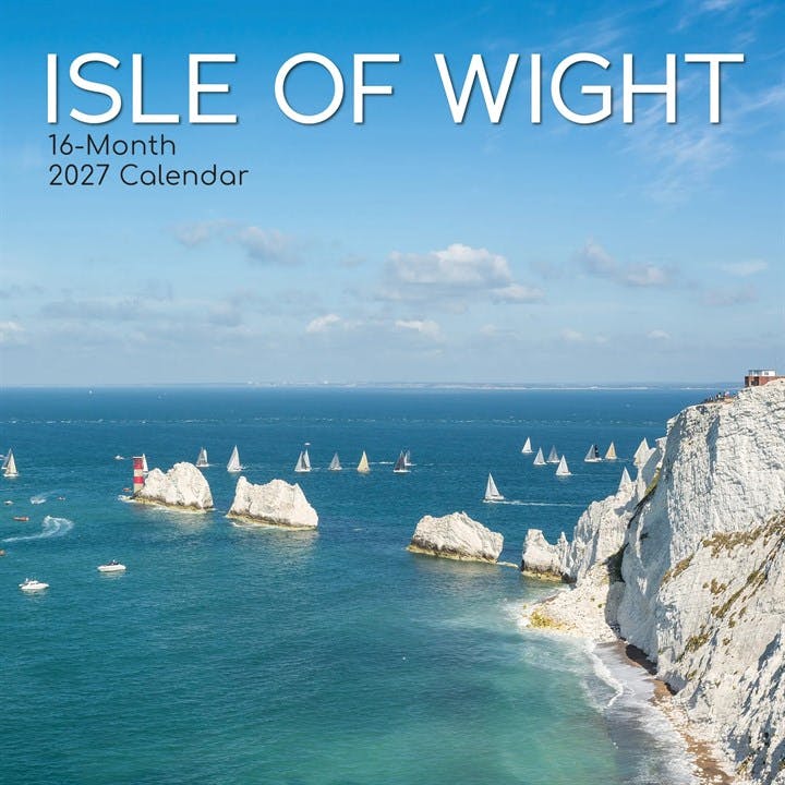 Isle Of Wight Calendar 2027, Wall Calendars, Month To View, Travel, Gift - Image 3