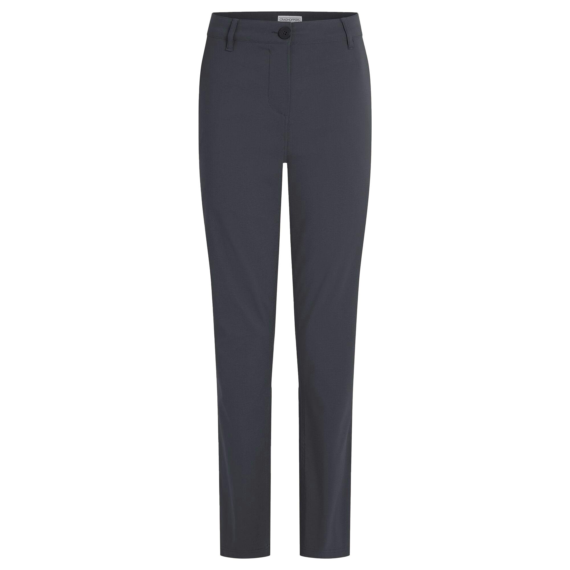 Craghoppers Women's Kiwi Pro Iii Trousers - Graphite - 10 Uk R - Graphite - 96% Recycled Nylon Polyamide/4% Elastane