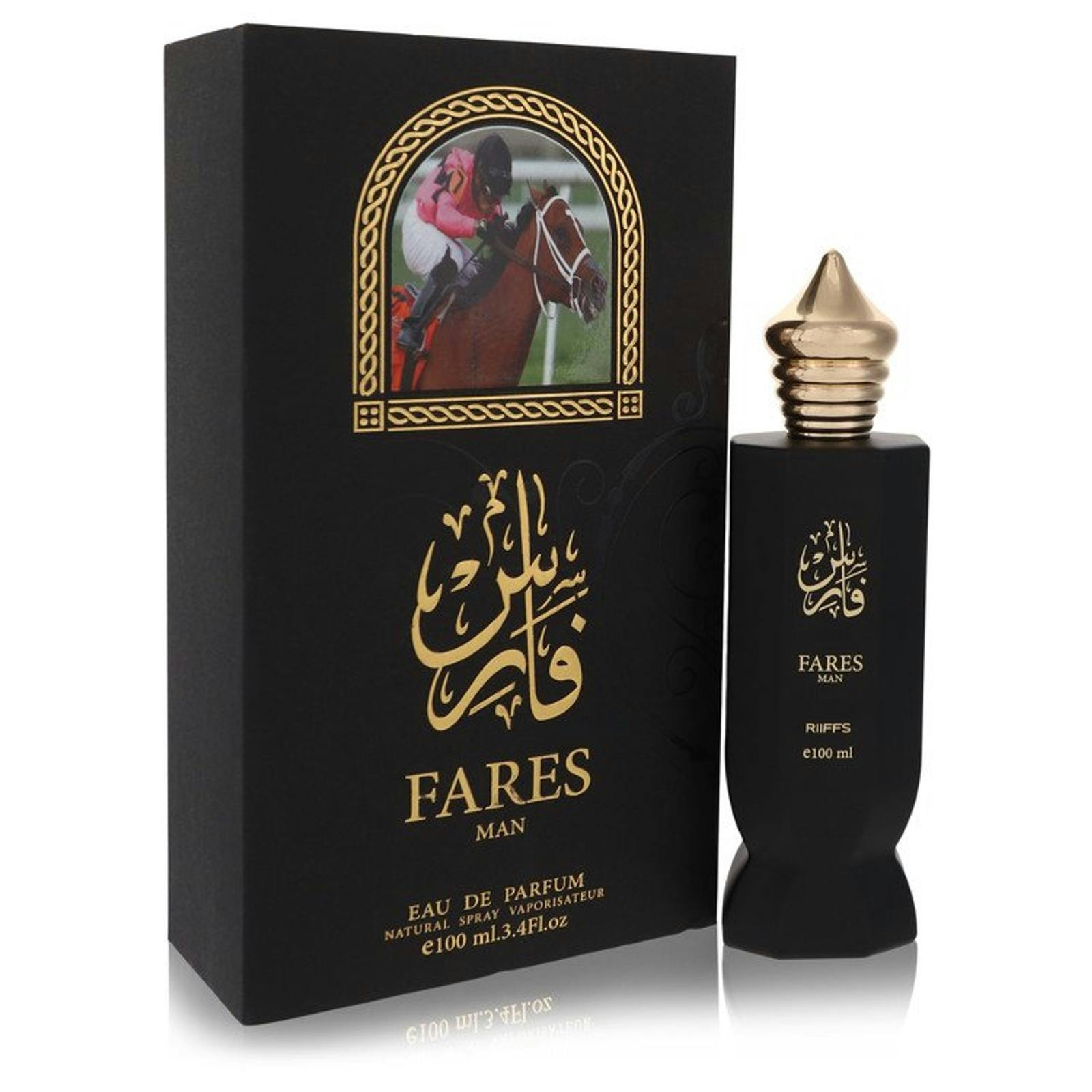 Riiffs Men's Dark/Gold Fares Man Eau De Parfum 100 Ml