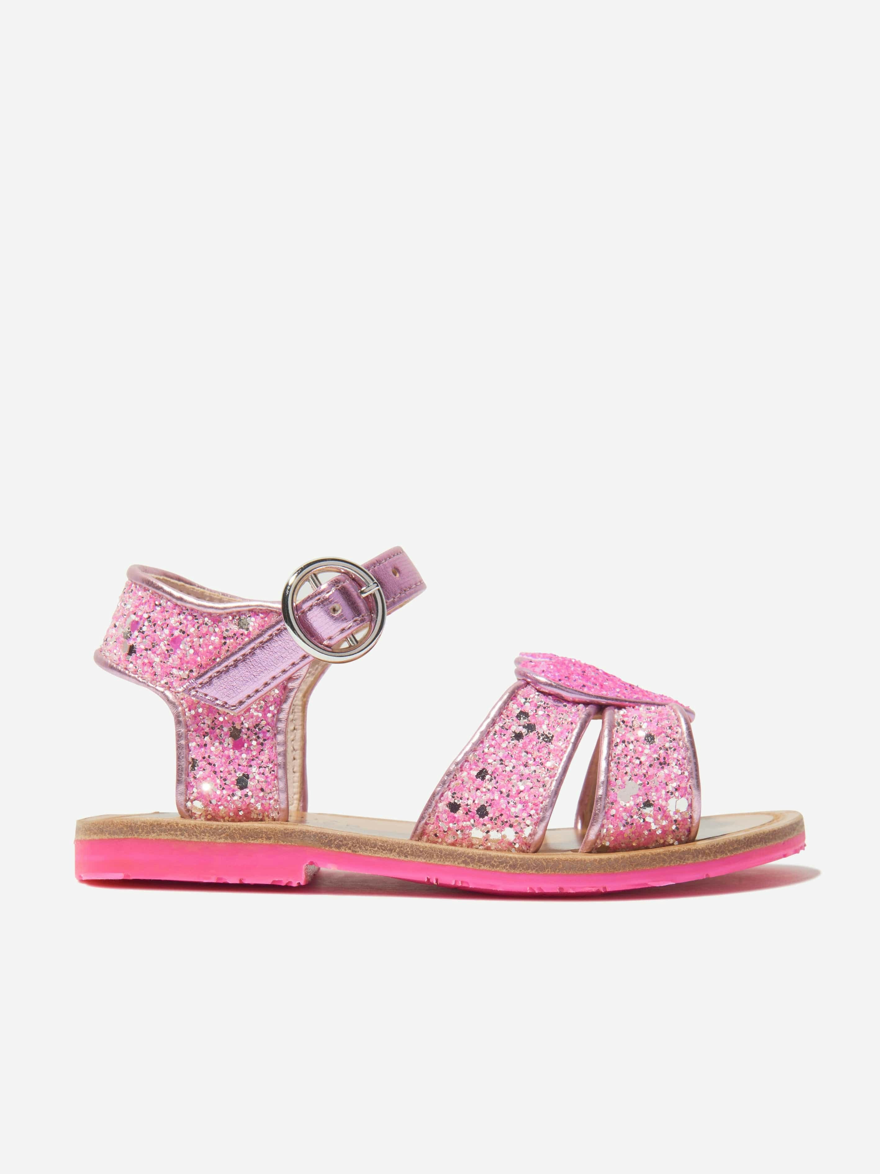 Sophia Webster Girls Pink Amora Sandals In - Eu 23 Uk 6
