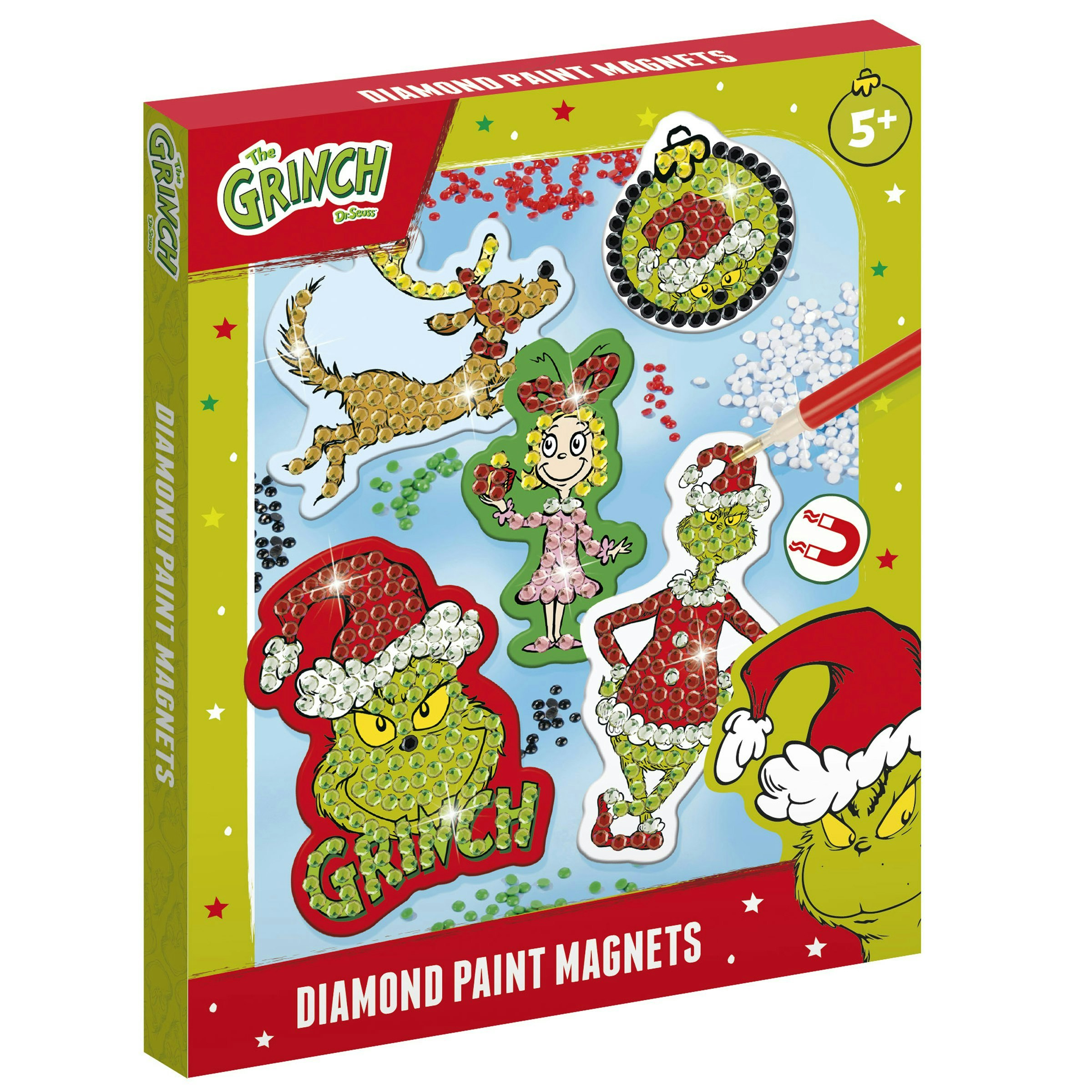 Totum The Grinch Paint Magnets