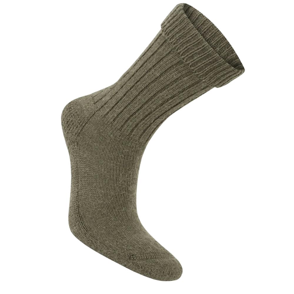 Craghoppers Unisex Green Adult Hiker Wool Boot Socks - Woodland - Woodland - 3 Uk-5 Uk - 72% Wool/28% Polyamide