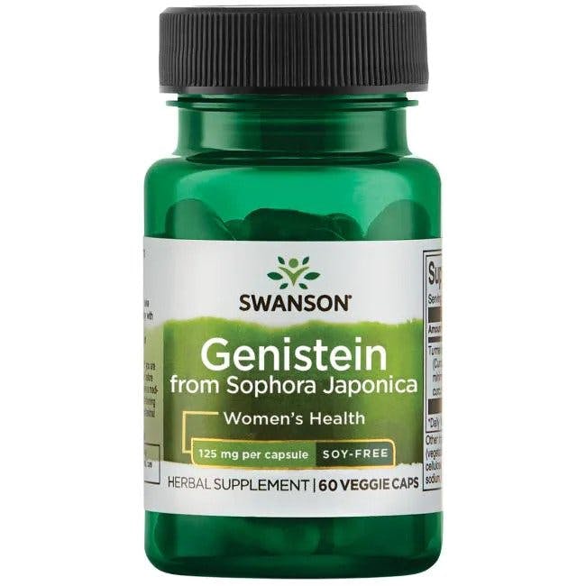 Swanson - Genistein from Sophora Japonica, 125mg - 60 vcaps sealed exp 04/27 - Image 5