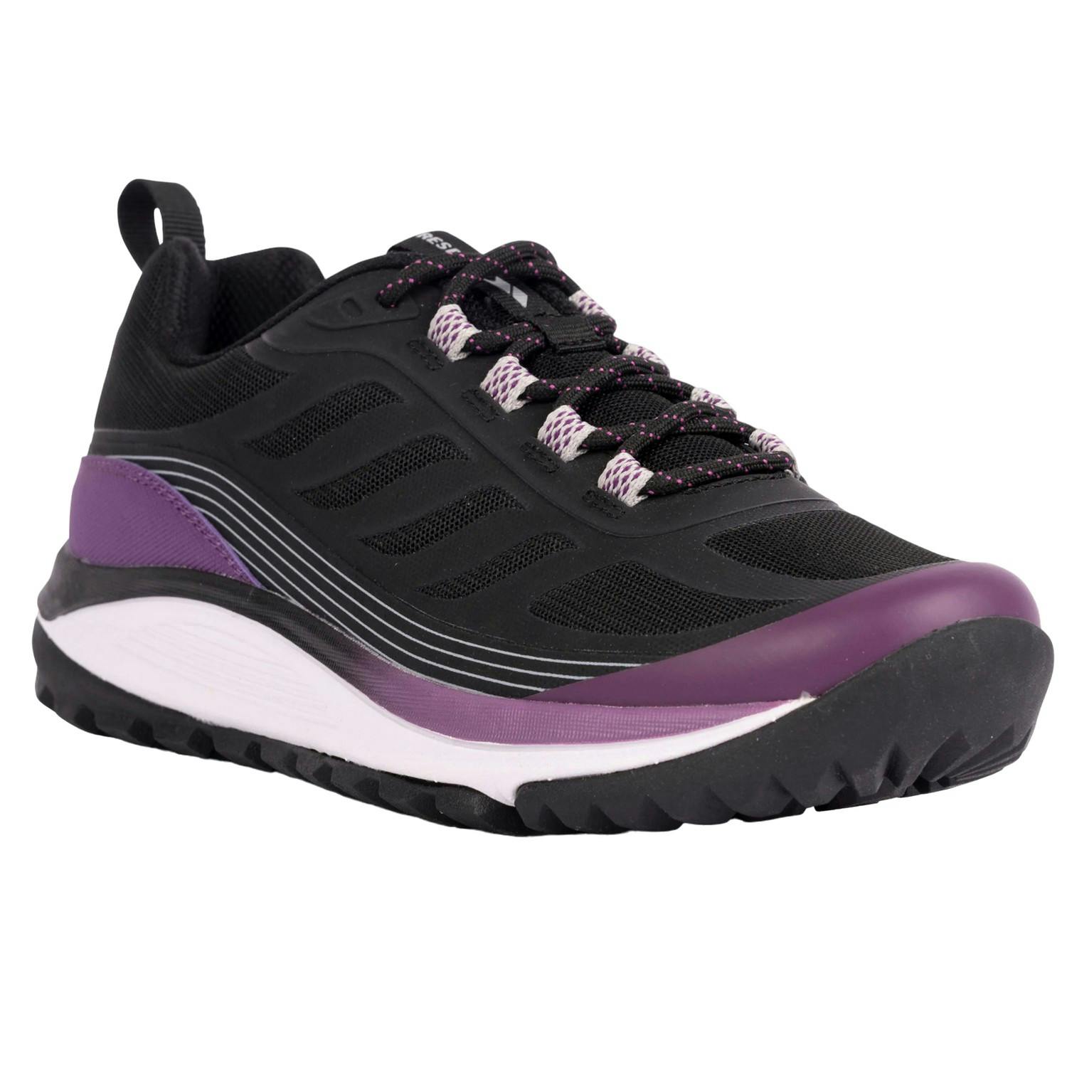 Trespass Women's Amber/Black Trainers - 3 Uk - 30% Pu/30% Rubber/20% Textile/20% Phylon