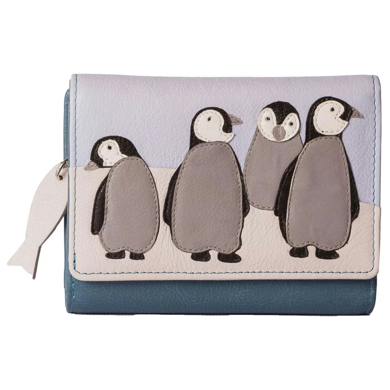 Mala Leather Ollie Collection Penguin Rfid Leather Purse