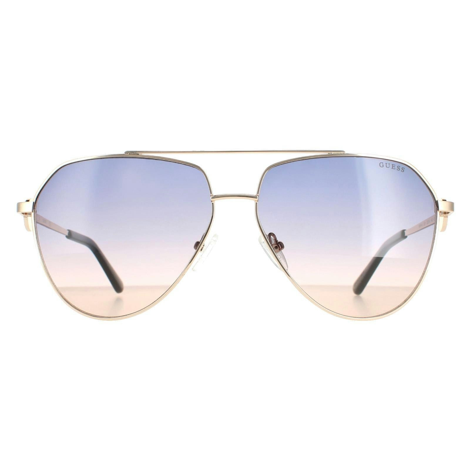 Guess Women's Gold Gf6140 Sunglasses