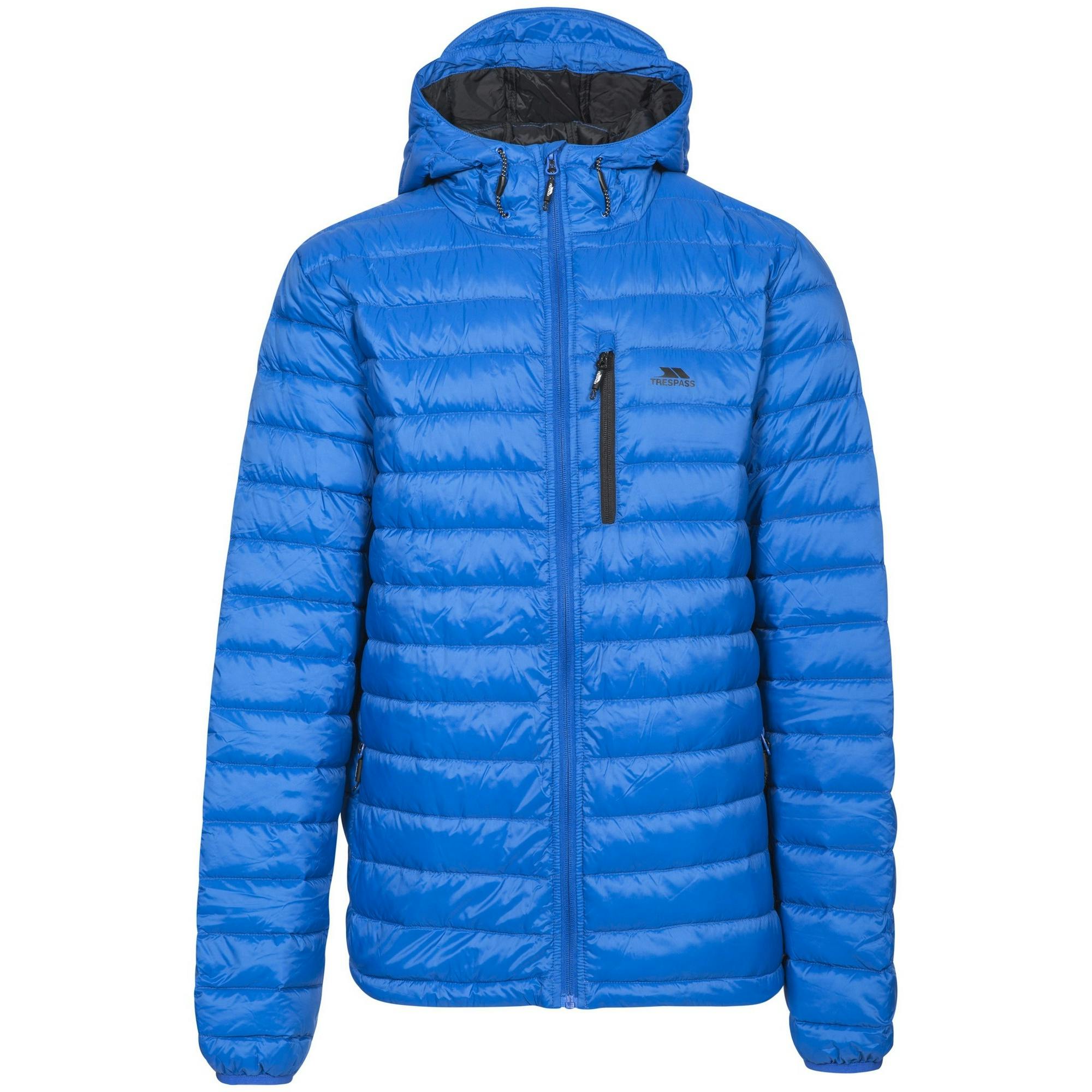 Trespass Men's Blue Digby Down Jacket - Xxs - 100% Polyamide