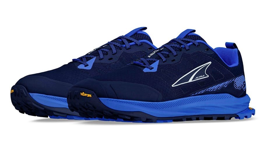 Altra Men's Dark/Blue Lone Peak 9+ Trail Running Trainers Hiking Shoes - Uk 10.5 Eu 46