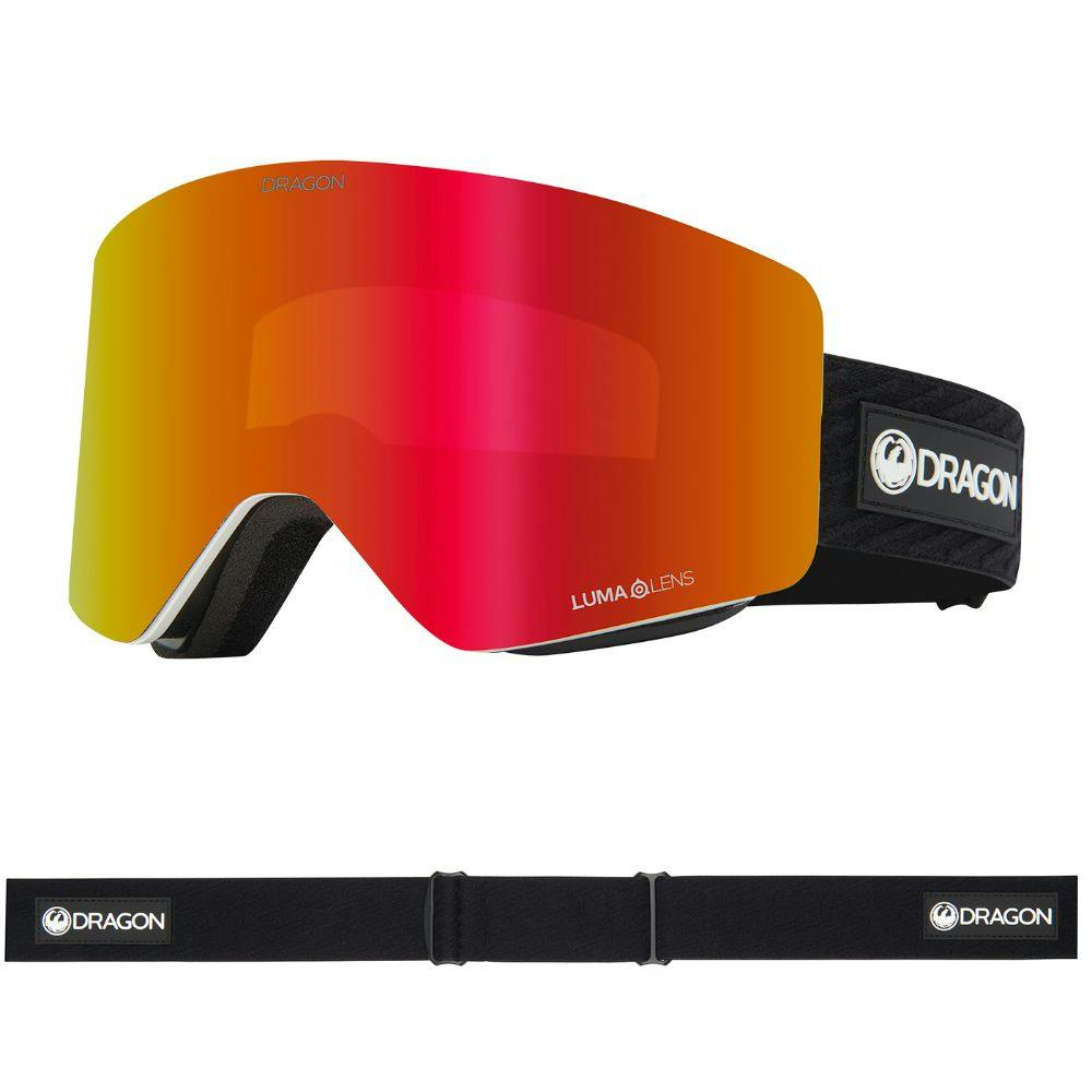 Dragon Red/Light R1 Otg - Icon With Lumalens Ionized & Lumalens Rose Lens - Medium Fit