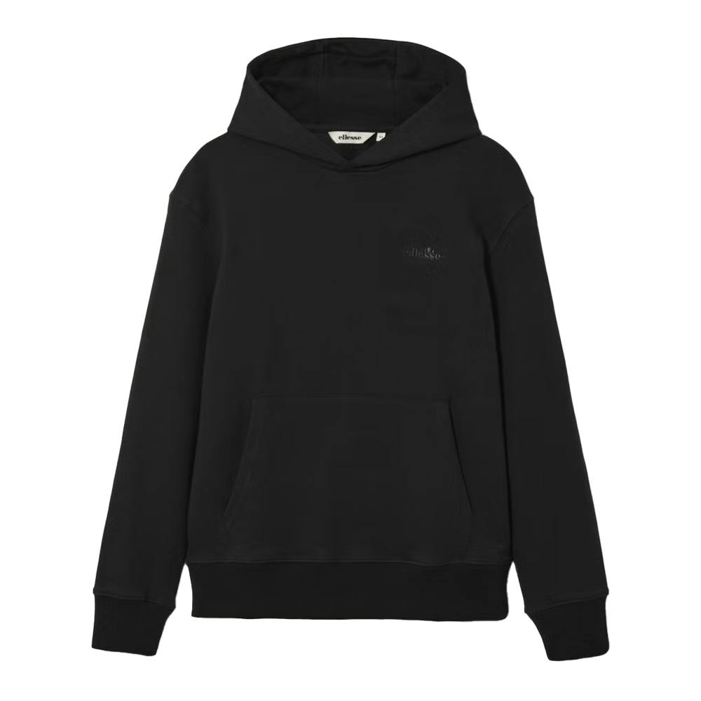 Ellesse Men's Black Madone Hoodie - Xxl - 85% Cotton/15% Polyester