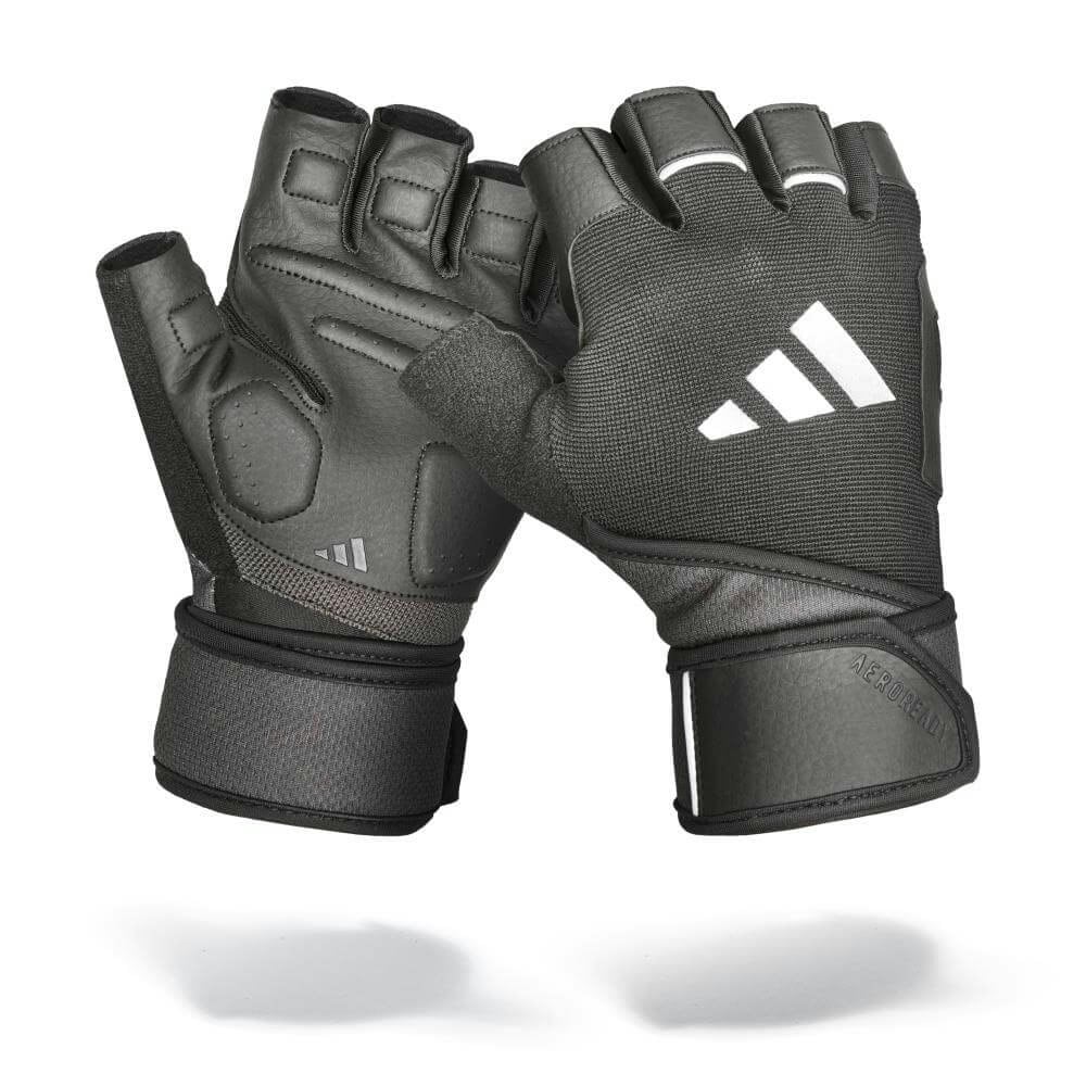 Adidas Wrist Wrap Training Gloves - S