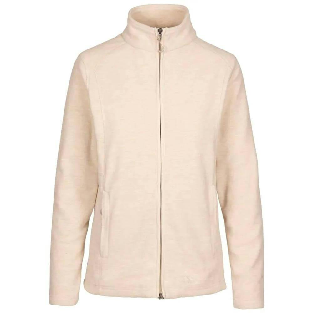 Trespass Women's Cream / Reply At200 Fleece Jacket - Blush - L - Blush - 100% Polyester