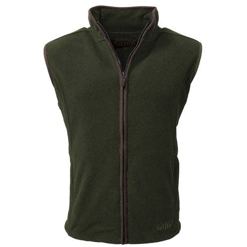 Coolandnew Men's Green Game Stanton Fleece Gilet - Forest - Xxl