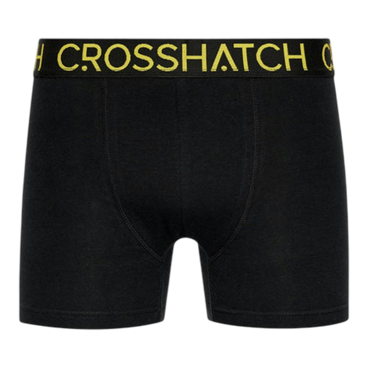 Crosshatch Men's Highlighter Cotton Blend Boxer Shorts (Pack Of 12) - Multicoloured - M - Multicoloured - 95% Cotton/5% Elastane