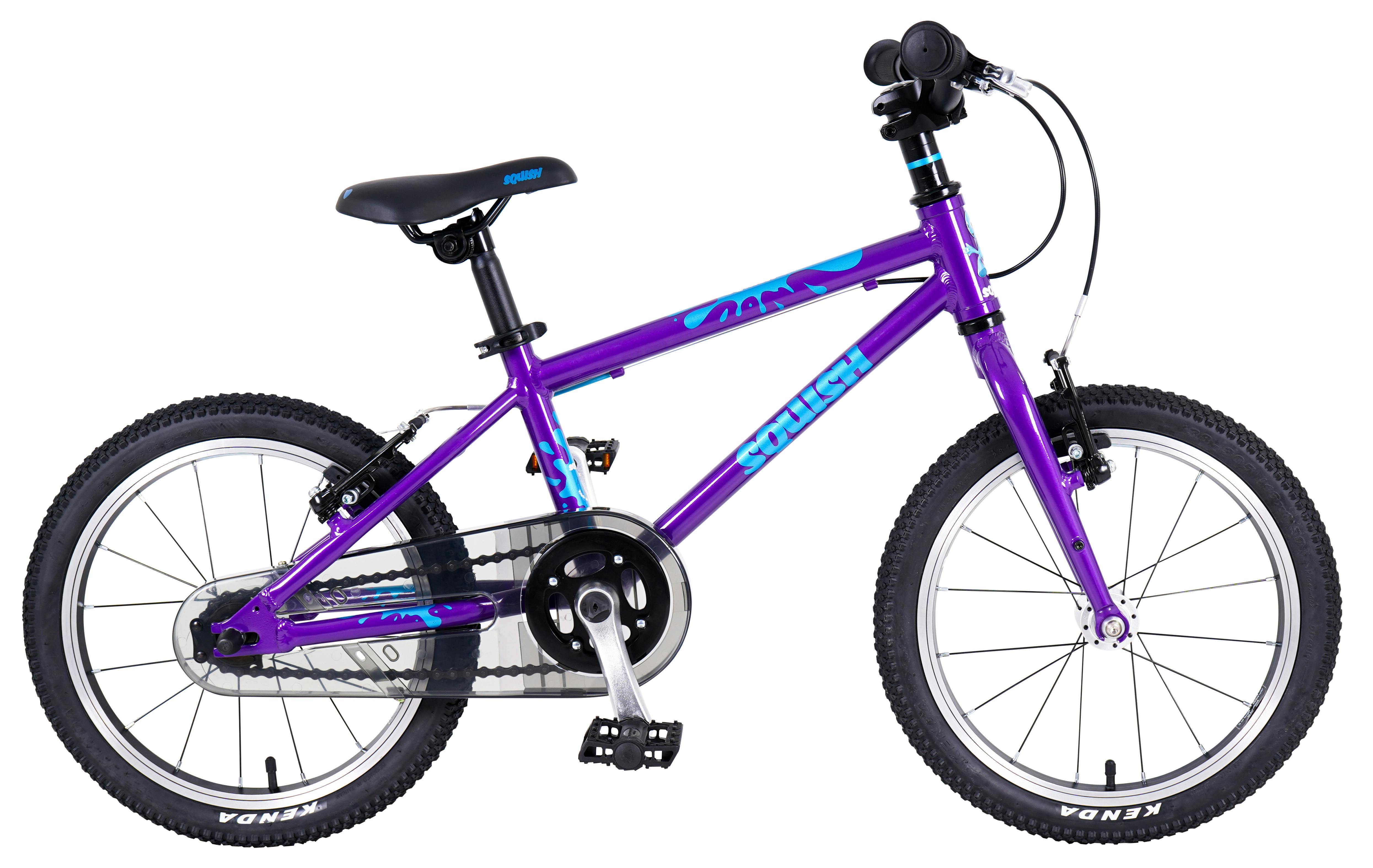 Squish Purple 16" Wheel Lightweight Hybrid Bike