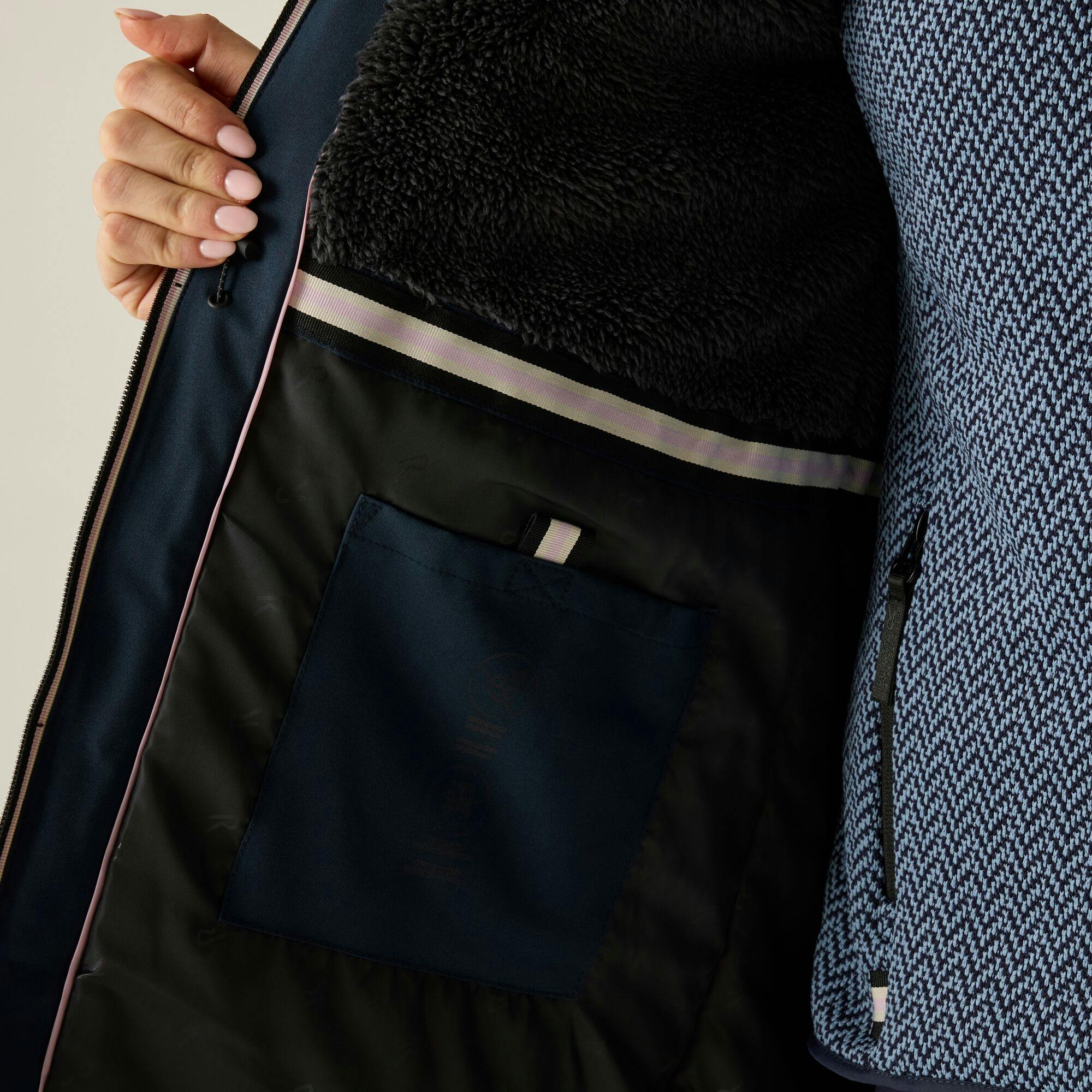 Regatta Women's Black / Waterproof Insulated Jacket - Navy/ - 16 Uk - Navy/ - 100% Recycled Polyester