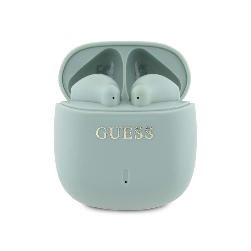 Guess Green Printed Classic Logo Tws Wireless Earphones - Gutwsj14esgn