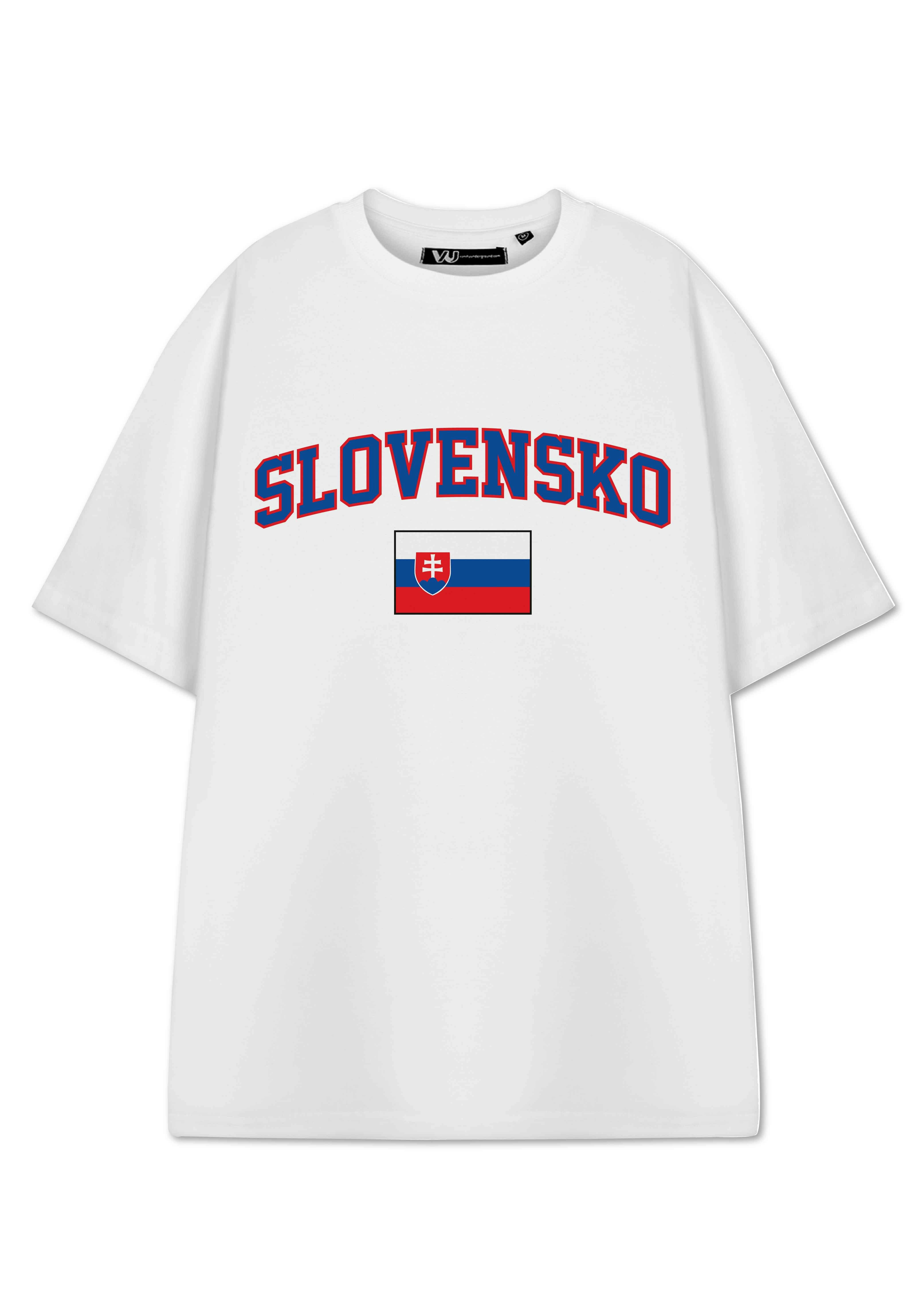 Vanilla Underground Unisex White Show Me The Merch Slovakia Short Sleeved T-Shirt - XX-Large