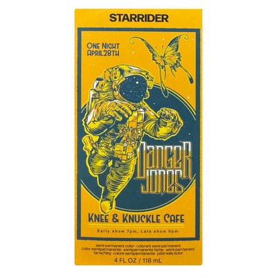 Danger Jones Yellow Starrider Semi-Permanent Hair Colour 118Ml