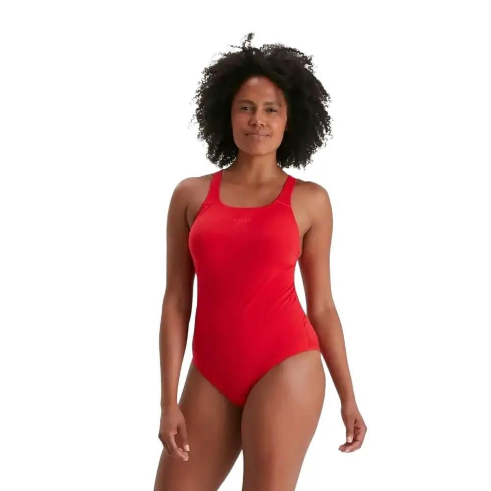 Speedo Women's Red Endurance Plus Medalist - Usa - Uk Size 28