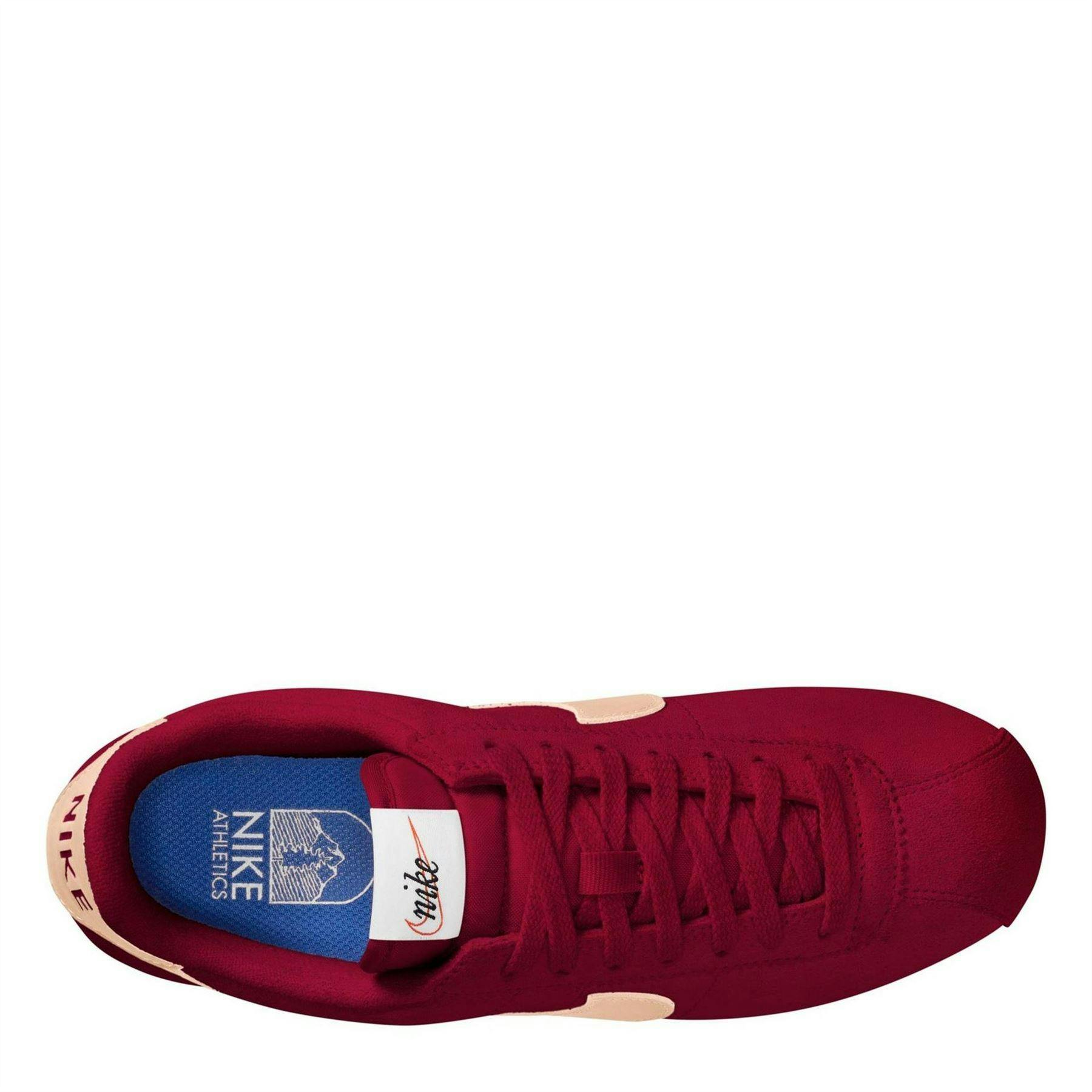 Nike Women's Red/Pink Cortez Suede Trainers - Team - 8 Uk - Team - 100% Mixed