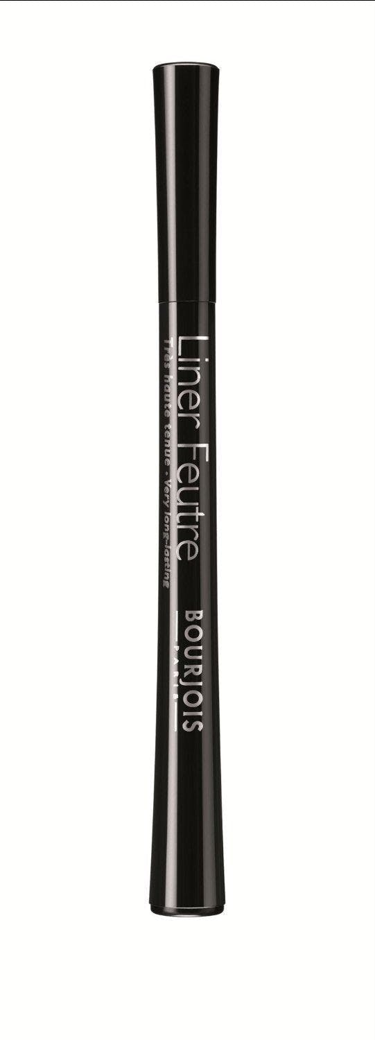 Bourjois Paris Black 2 X Bourjois Liner Feutre Felt-Tip Very Long Lasting Eyeliner 11 Noir 0.8Ml
