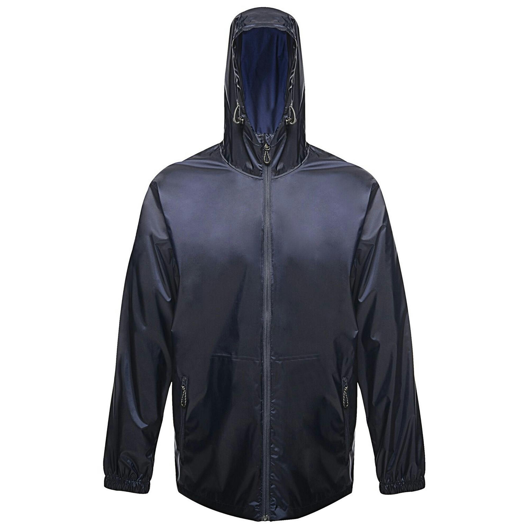Regatta Men's Pro Packaway Waterproof Breathable Jacket - Navy - 3XL - Navy - 100% Polyamide
