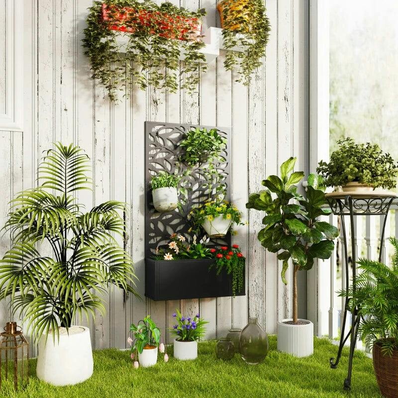 Outsunny Trellis With Flower Bed - L 61 X W 23 X H 113 Cm - Image 5