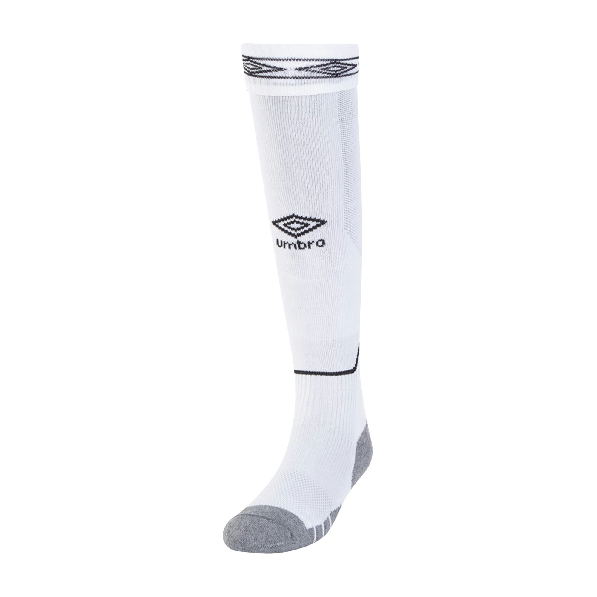 Umbro White/Black Childrens/Kids Diamond Football Socks - Size 12 Uk Child-2 Uk