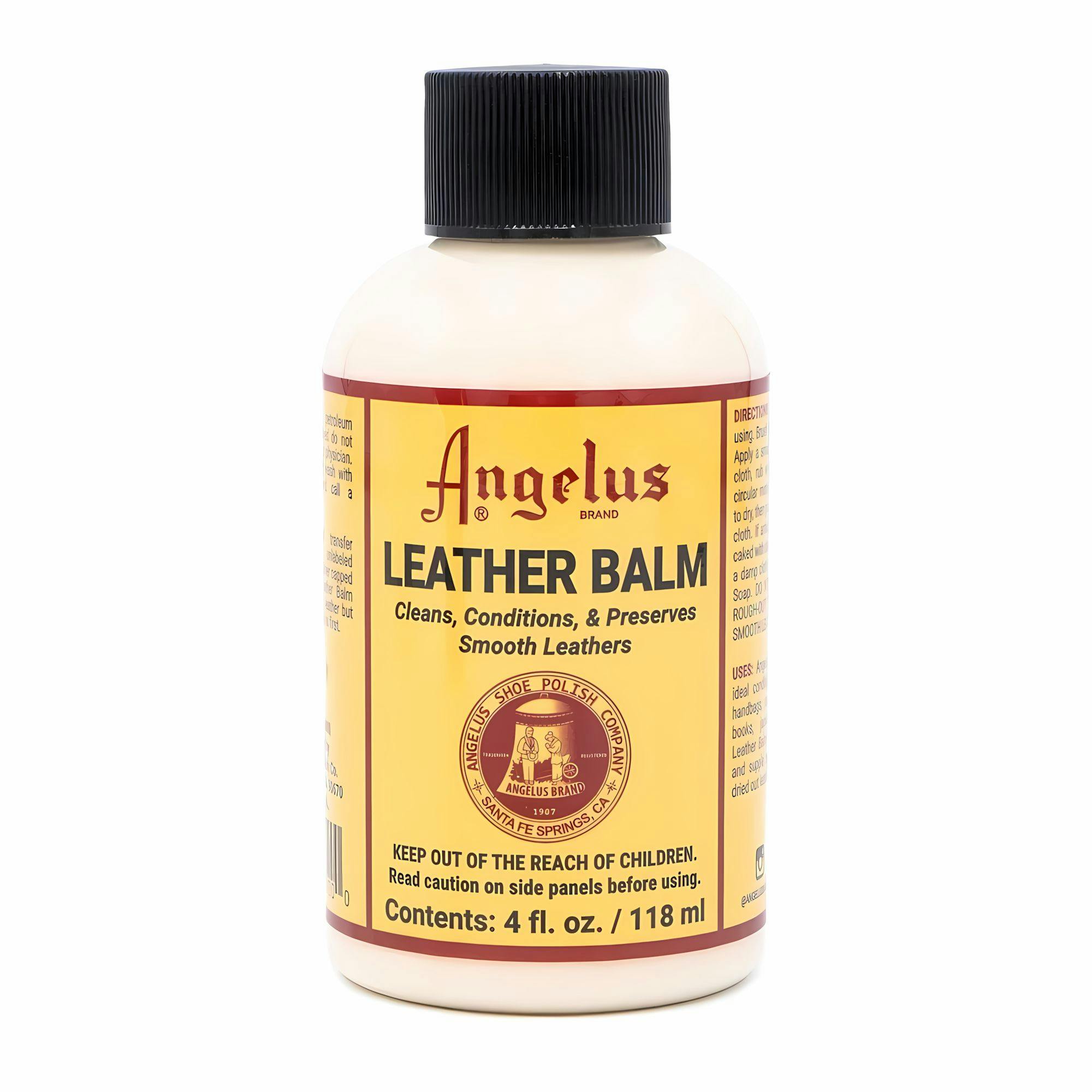 Leather Balm Wax Conditioner Polish Cleaner For Shoe Boot Jacket Bags Angelus - Image 5