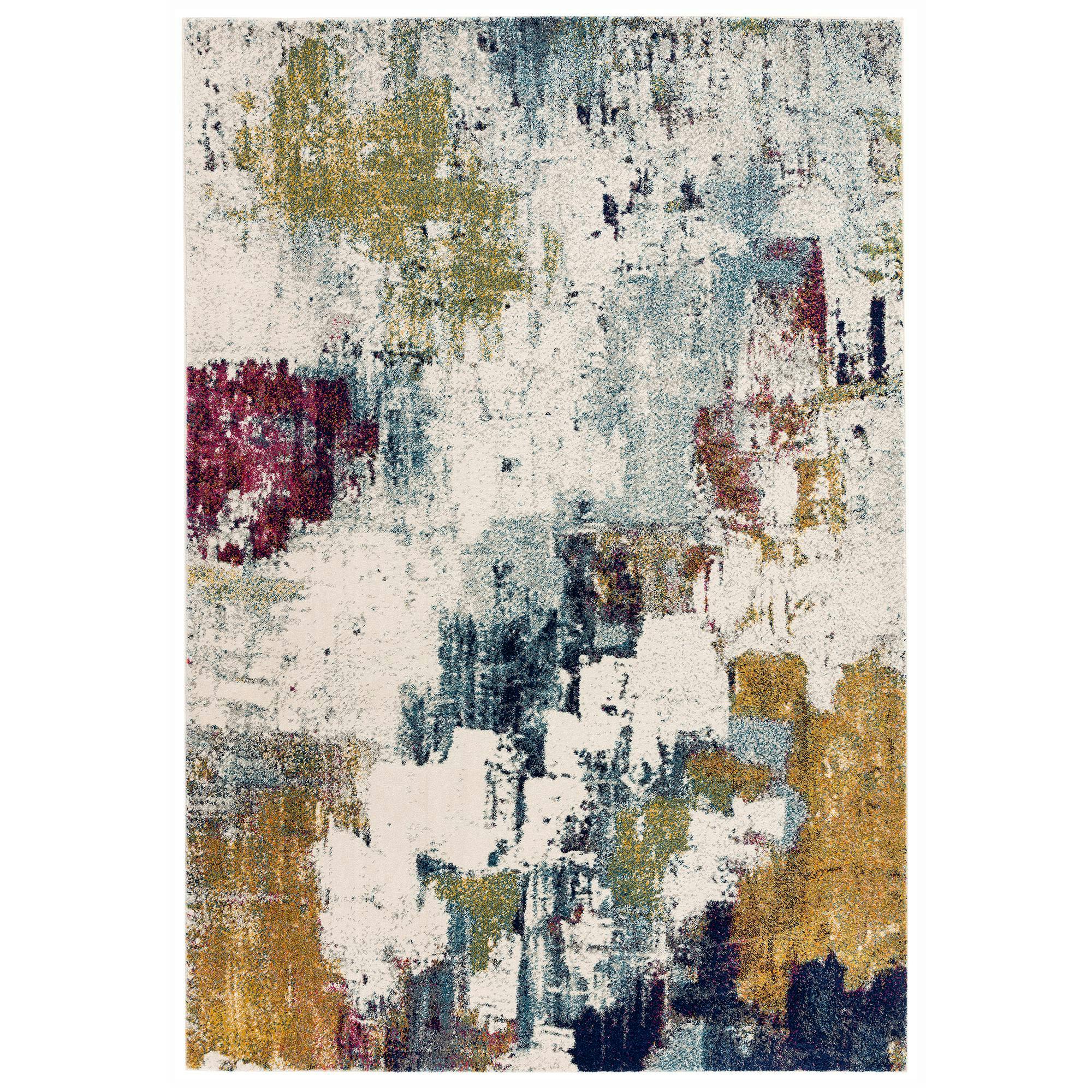 Asiatic Nova Nv22 Mustard Multi Rug - 120X170cm