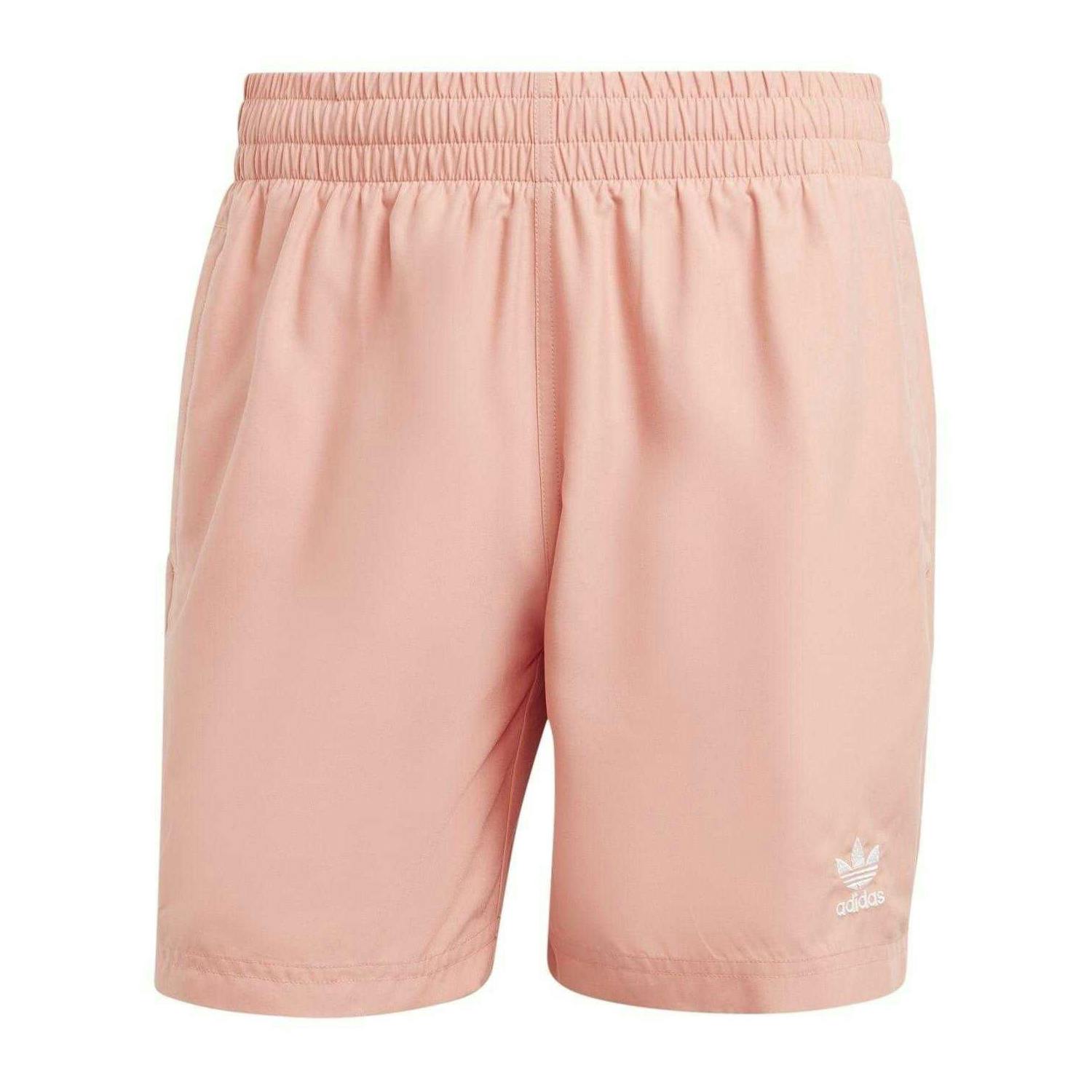 Adidas Men's Peach Originals Swim Shorts - Xs - 100% Mixed