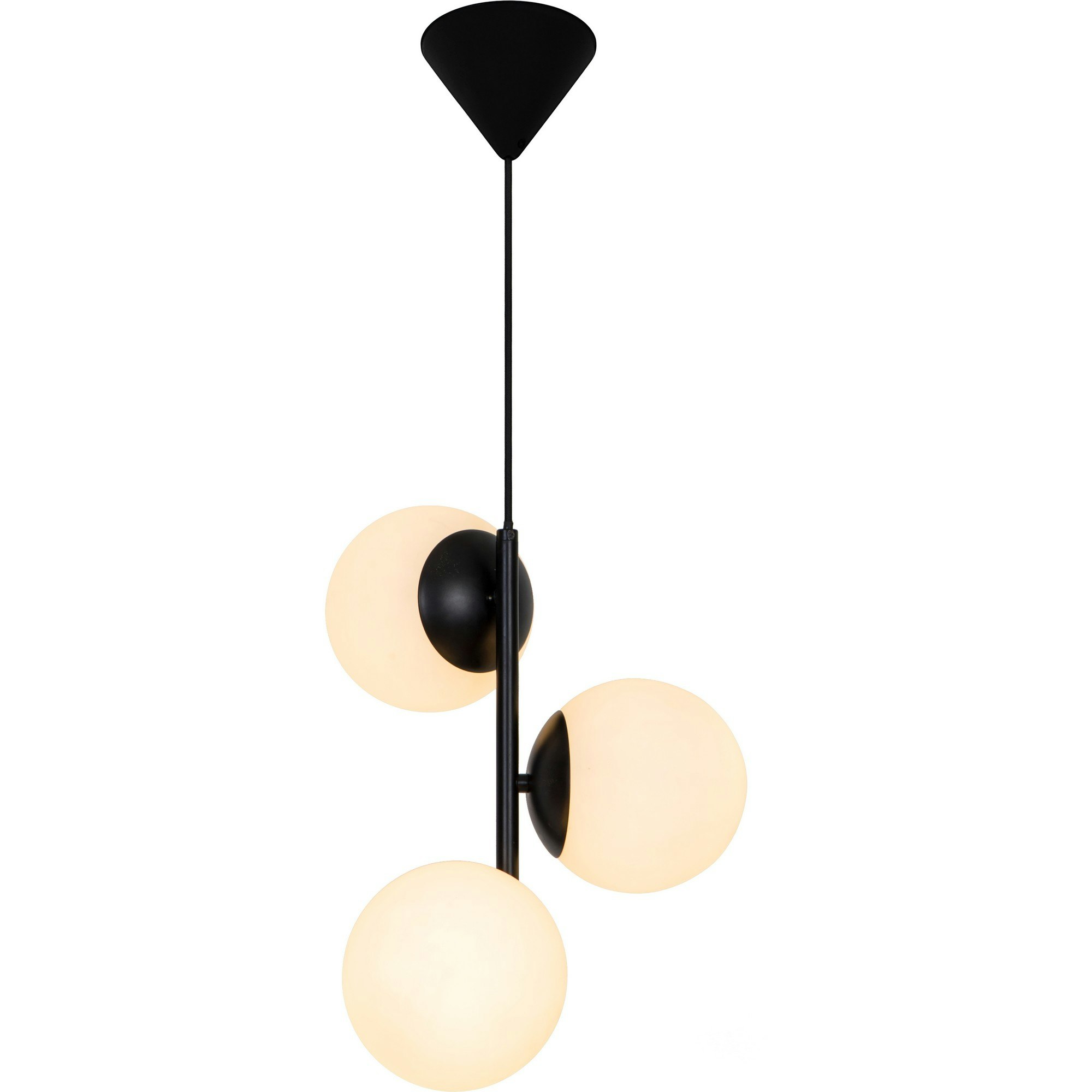 Nordlux Black Lilly 3-Spot | Ceiling Pendant | - Metal - 1