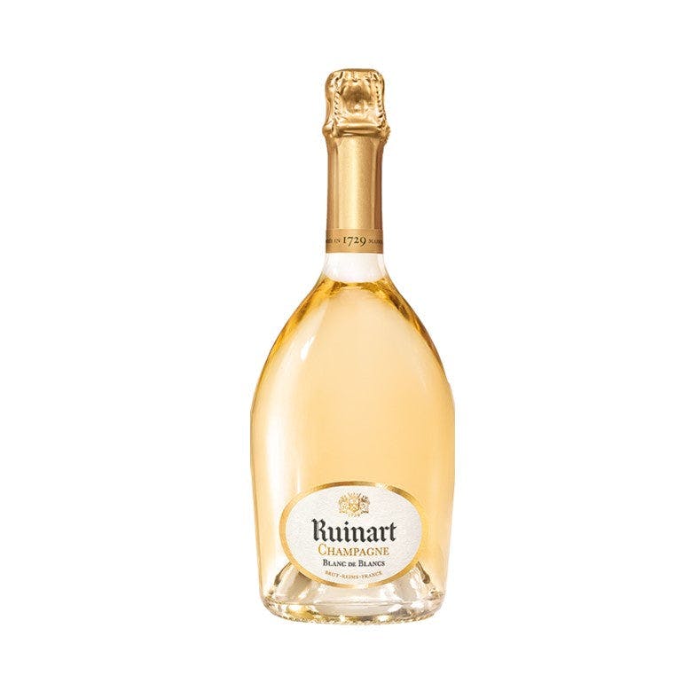 Cellier White/Peach Ruinart Blanc De Blancs Brut Champagne N.v.