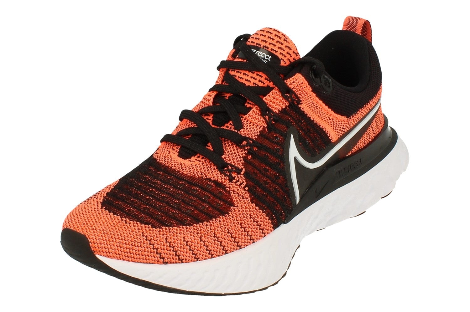 Nike Women's White/Black React Infinity Run Flyknit 2 Ct2423 800 - Uk 5.5 | Us 8 | Eu 39