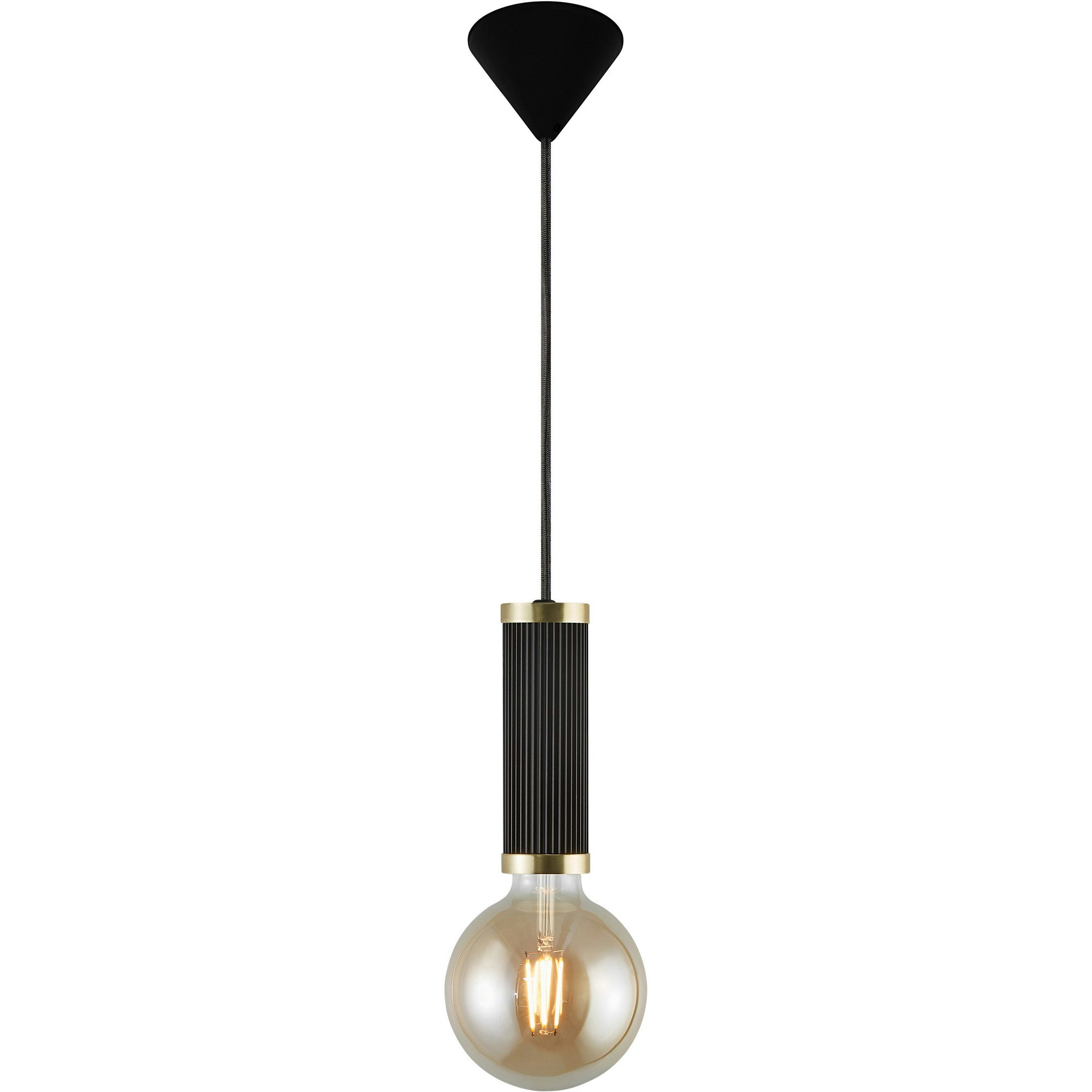 Rackhams Black Galloway | Pendant Kit | /Brass - Metal - Size 1