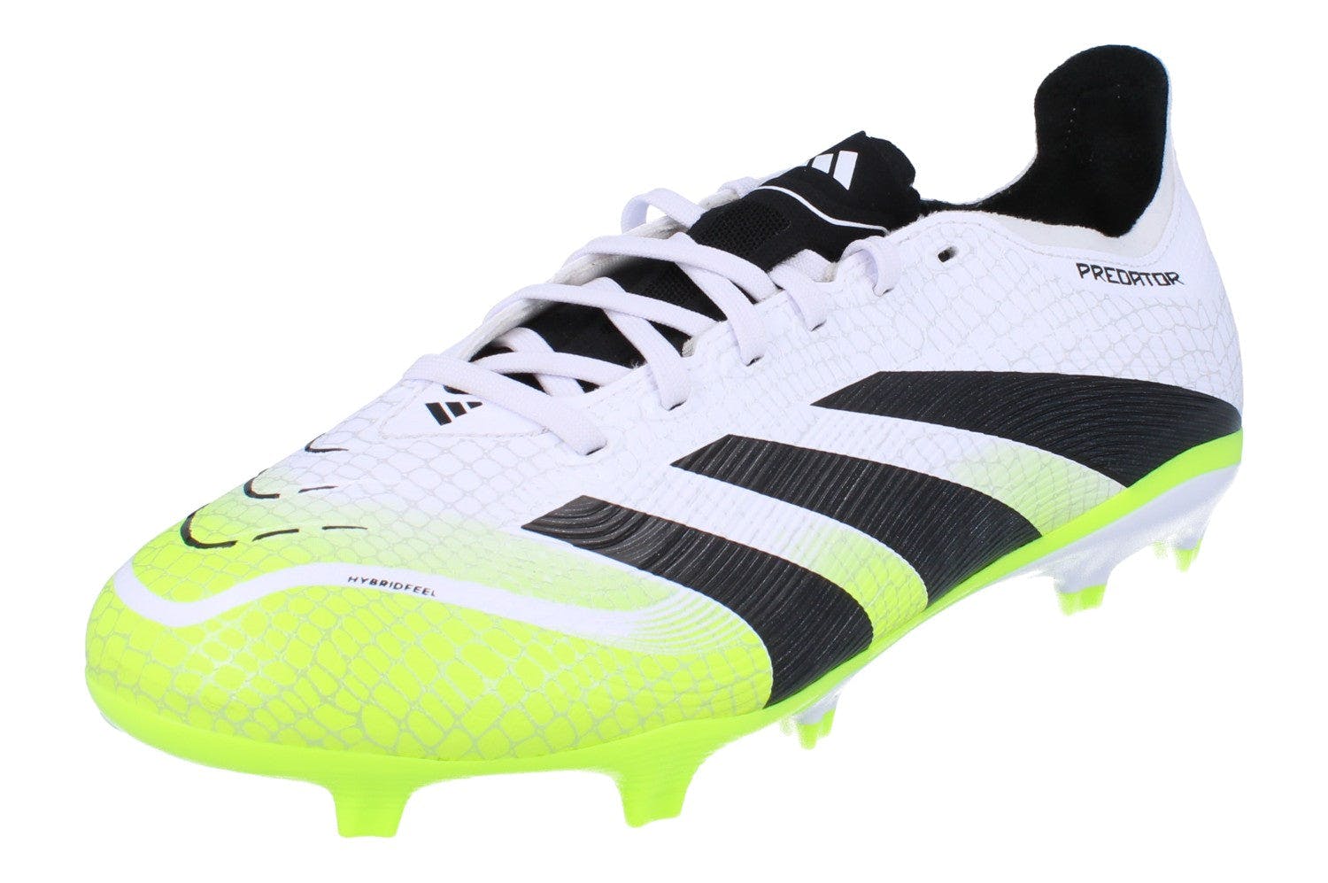 Adidas Men's White/Black/Green Predator League Fg/Mg Football Boots Ji1117 - Uk 9.5 | Us 10 | Eu 44