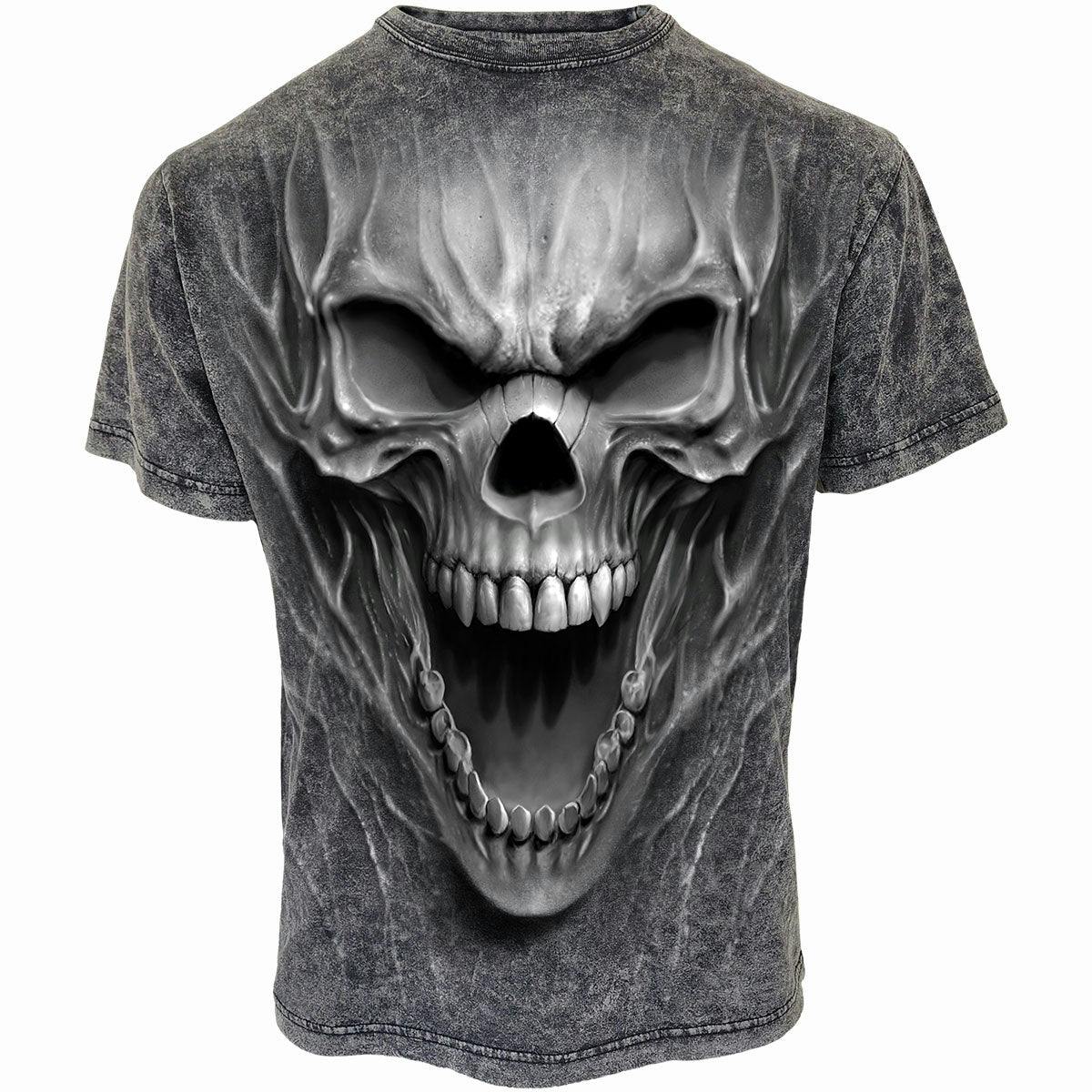 Spiral Direct Beast Within - Acid Wash T-Shirt - M - Digital - Digital