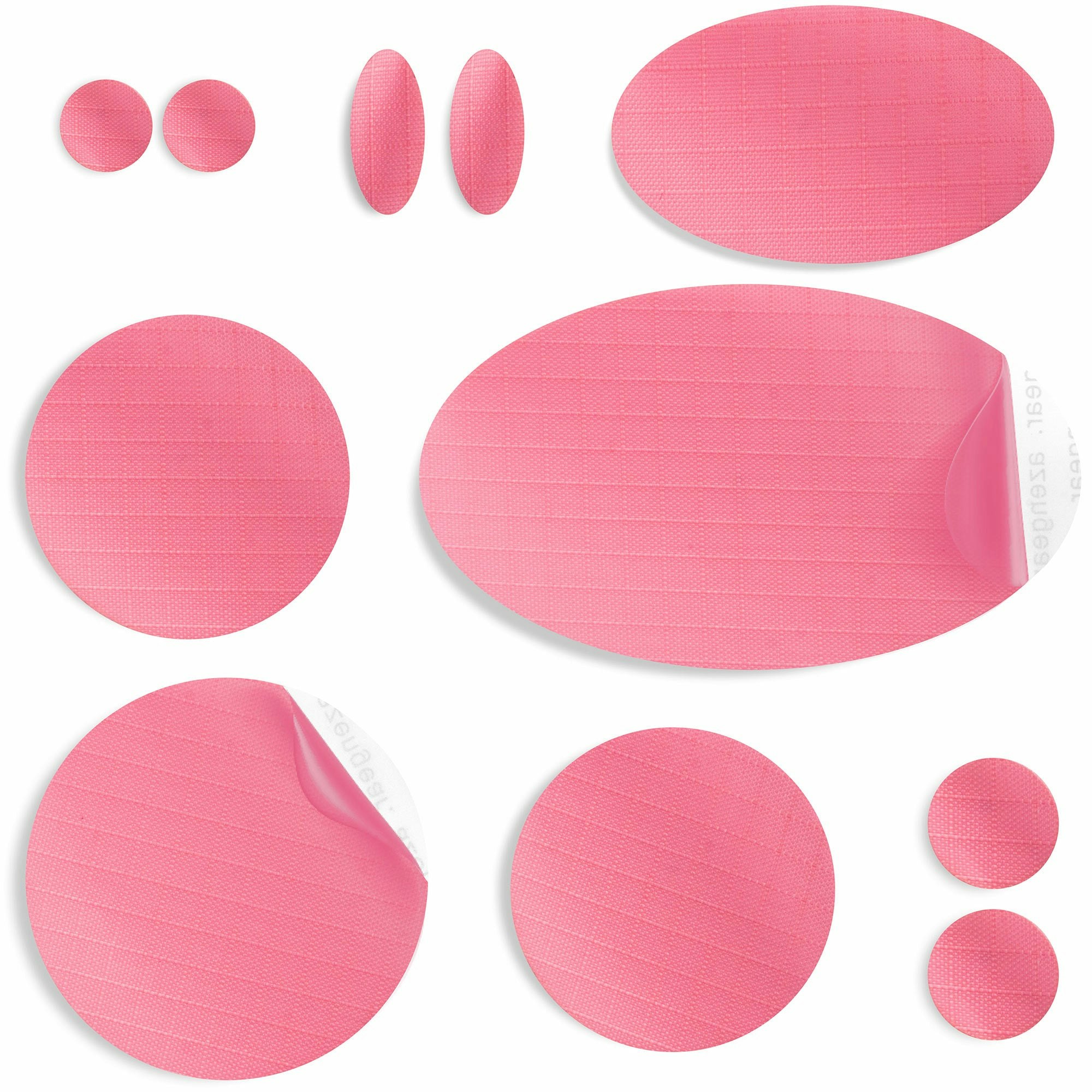 Azengear Pink Jacket Repair Patches - Waterproof, Self-Adhesive, Tear-Cold-Heat-Resistant