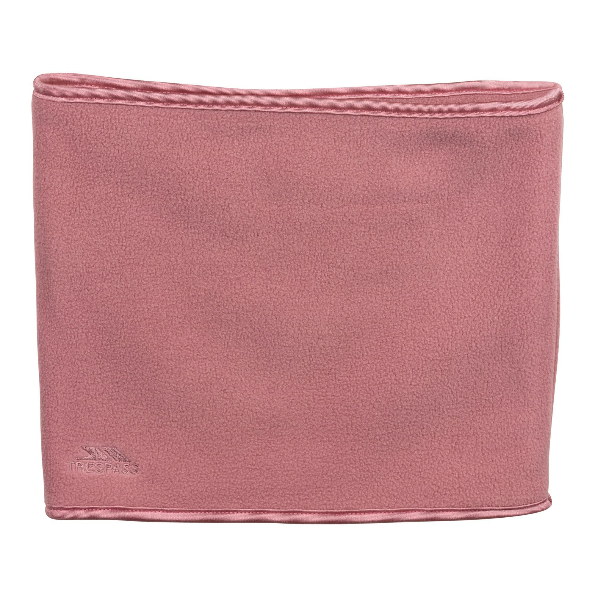 Trespass Unisex Light Adults Novax Fleece Neck Warmer/Snood - Mulberry - One Size - Mulberry - 50% Polyester Fleece/50% Elastane