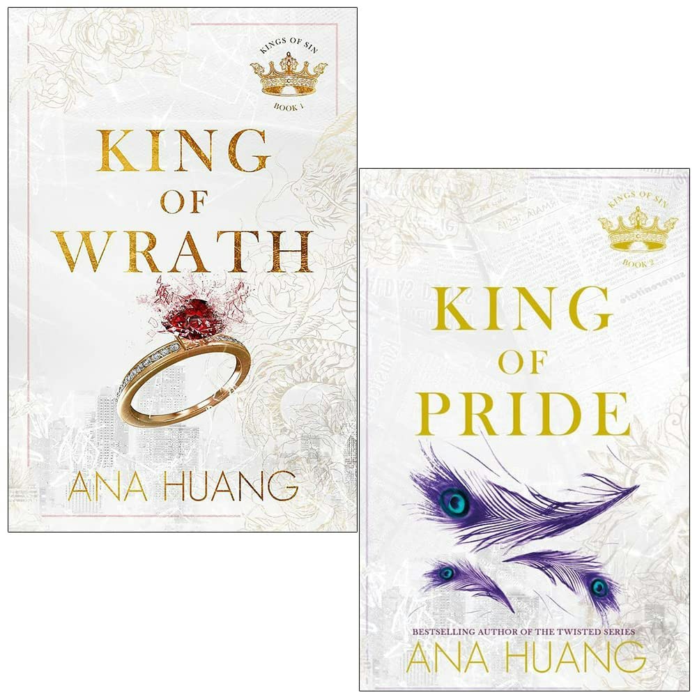 Piatkus Men's Kings Of Sin Series 2 Books Collection Set By Ana Huang (King Of Wrath, King Of Pride)