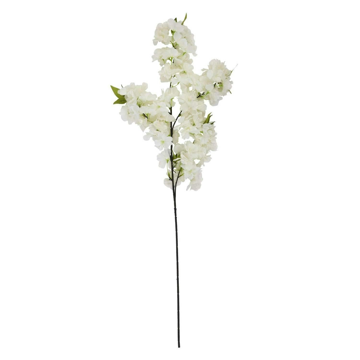 Hill Interiors White Cherry Blossom Artificial Flower - One Size